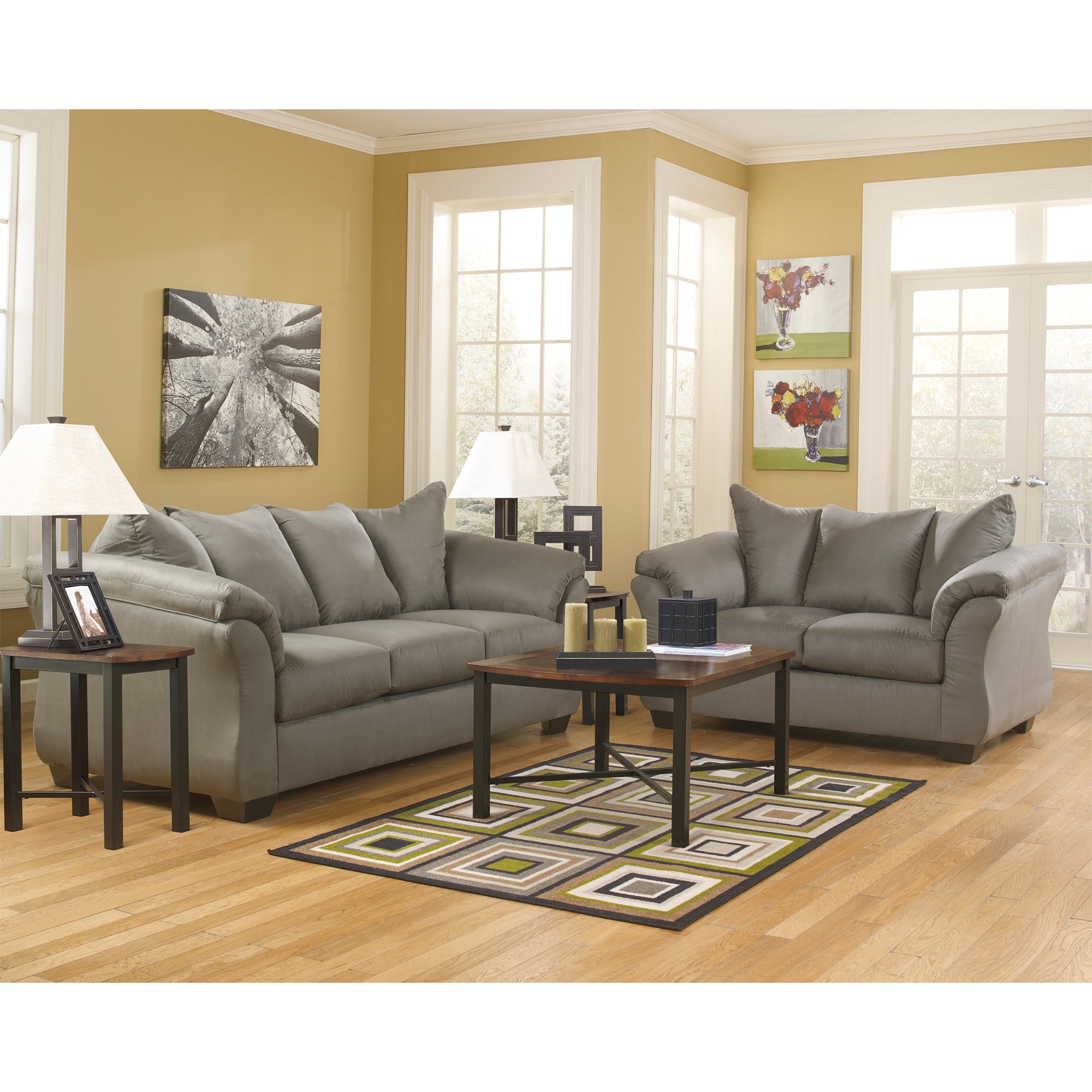 Darcy Sofa and Loveseat