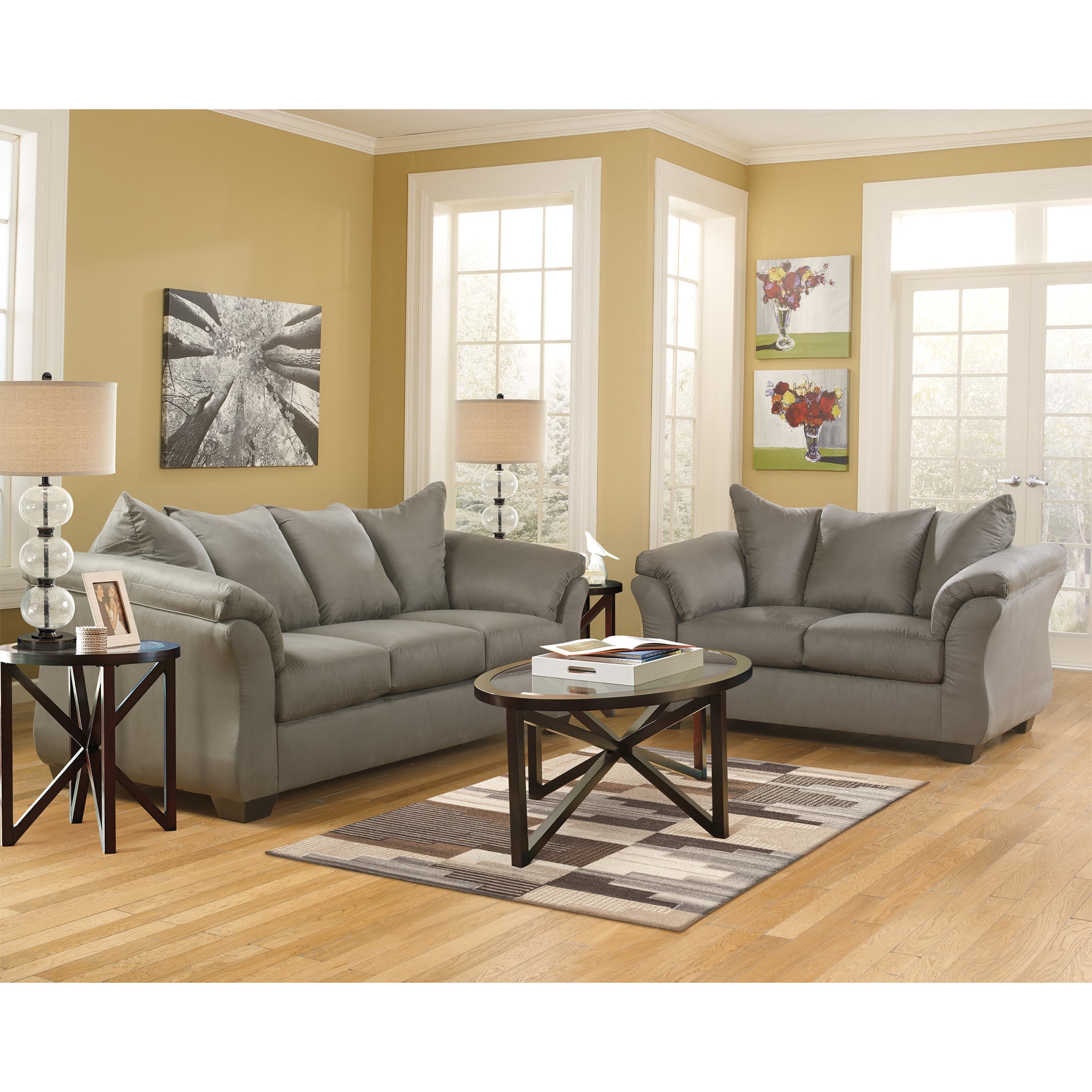 Darcy Sofa and Loveseat