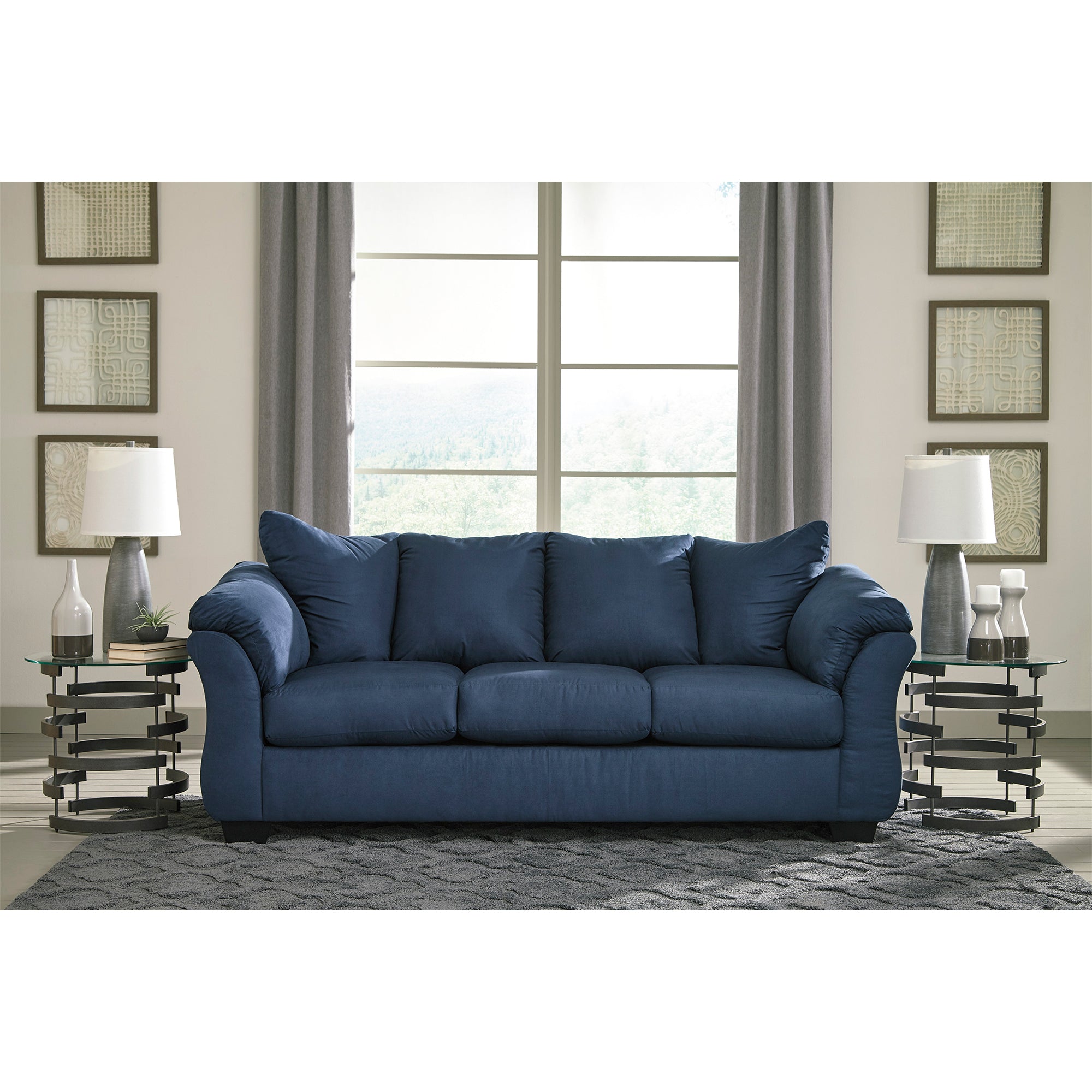 Darcy Blue Sofa