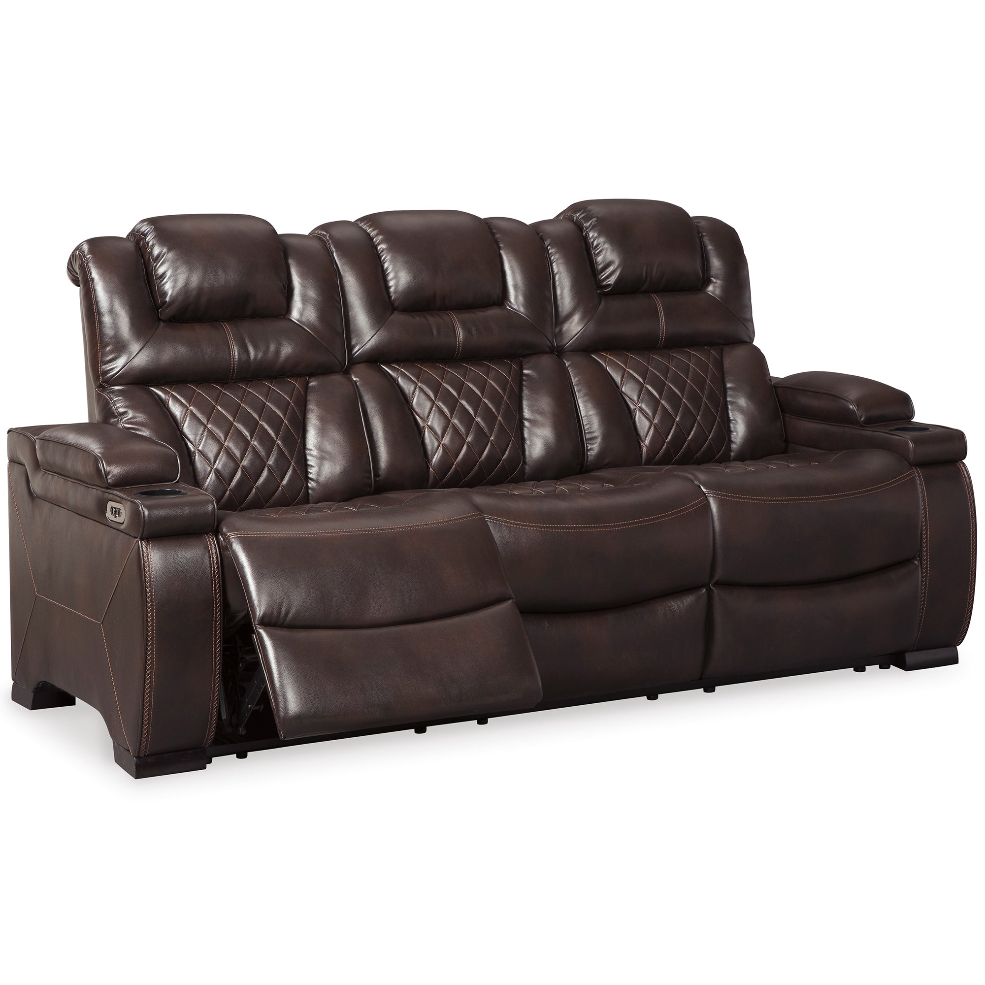 Warnerton Dual Power Reclining Sofa