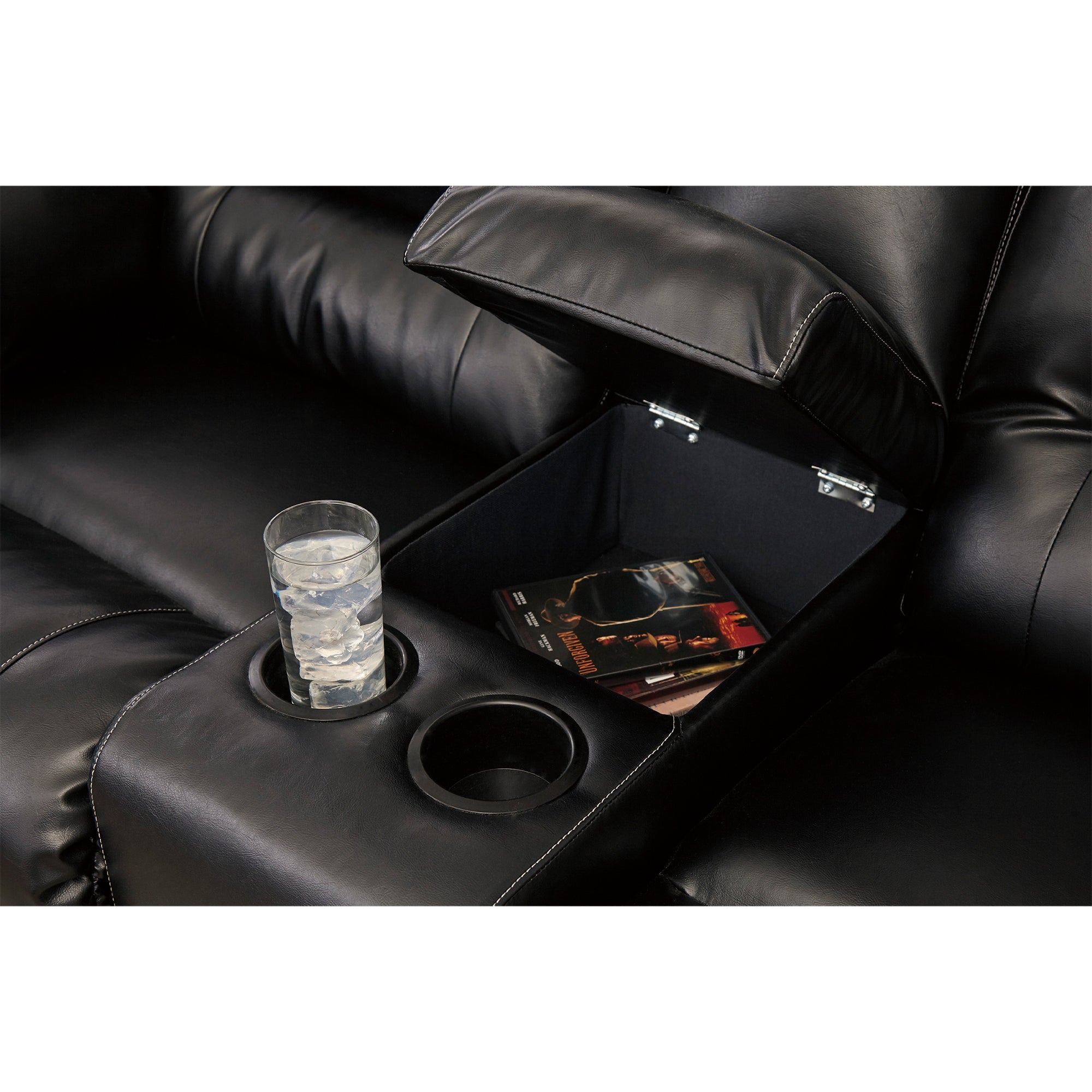 Vacherie Reclining Loveseat with Console