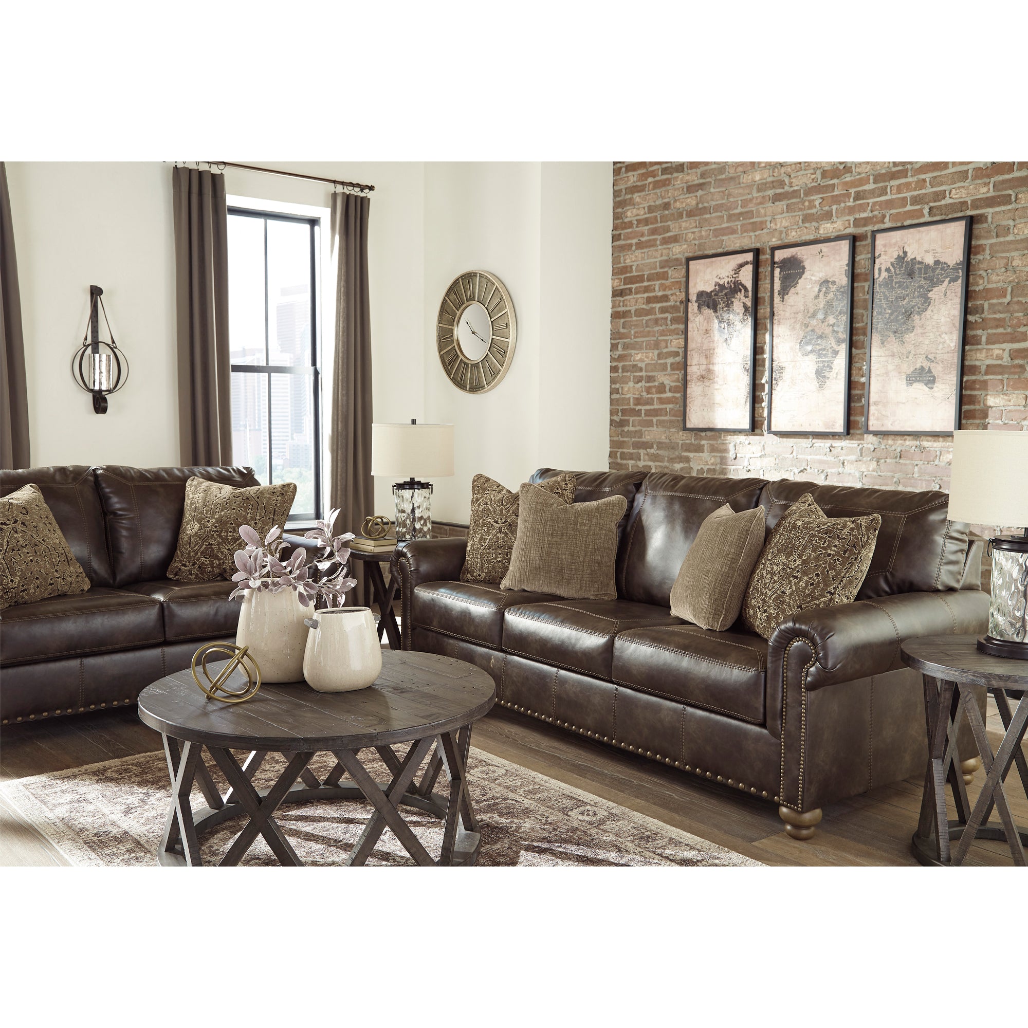 Nicorvo Sofa and Loveseat