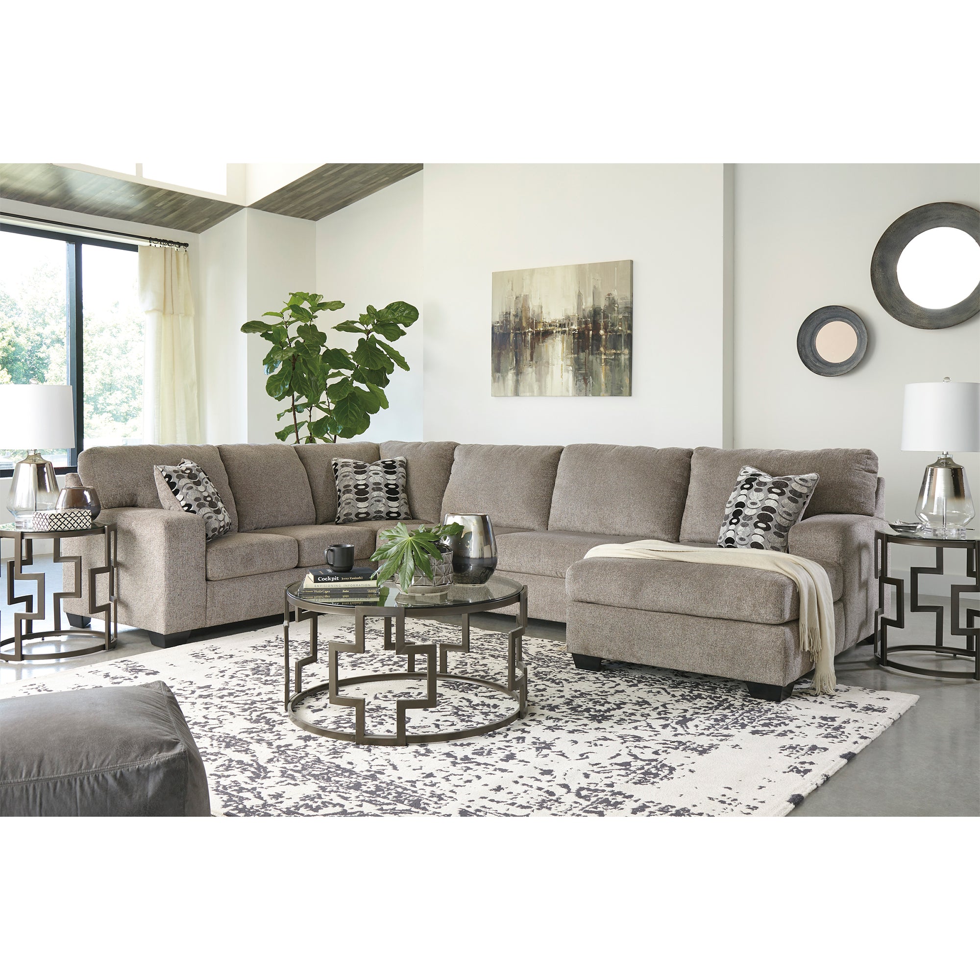 Ballinasloe 3-Piece Sectional with Chaise