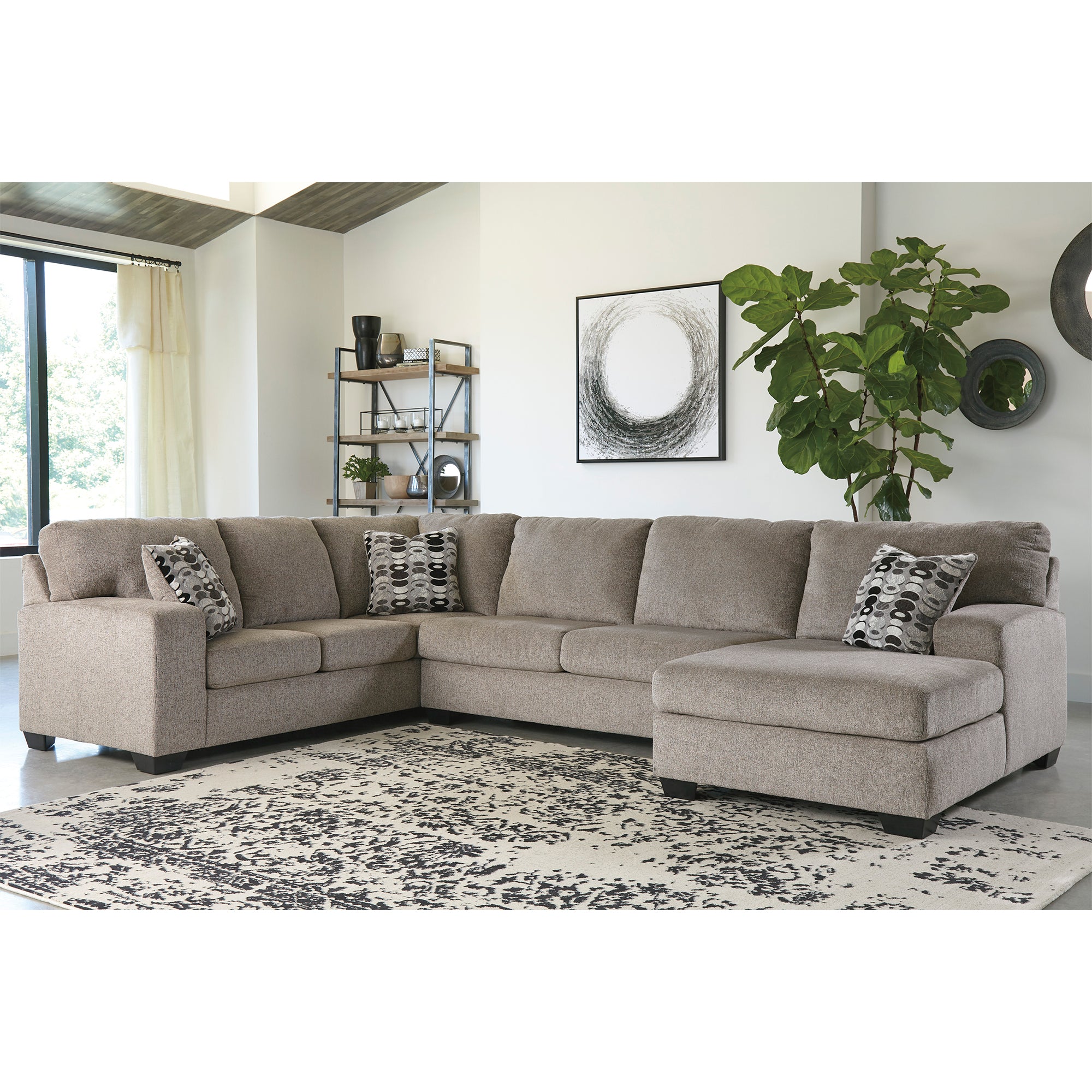 Ballinasloe 3-Piece Sectional with Chaise