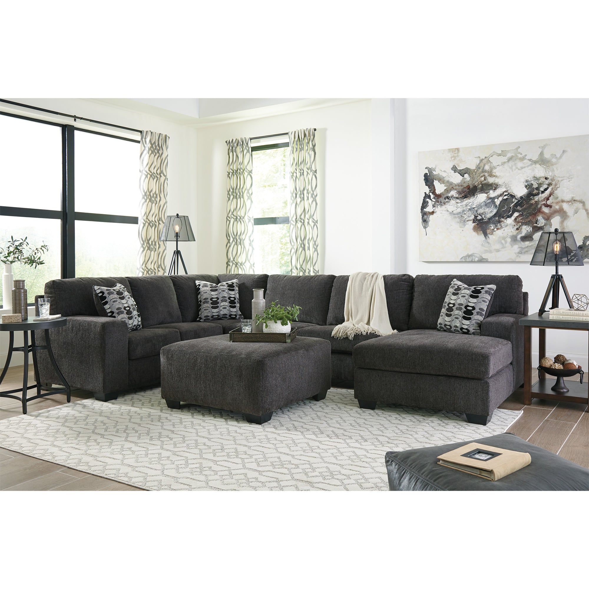 Ballinasloe 3-Piece Sectional with Chaise