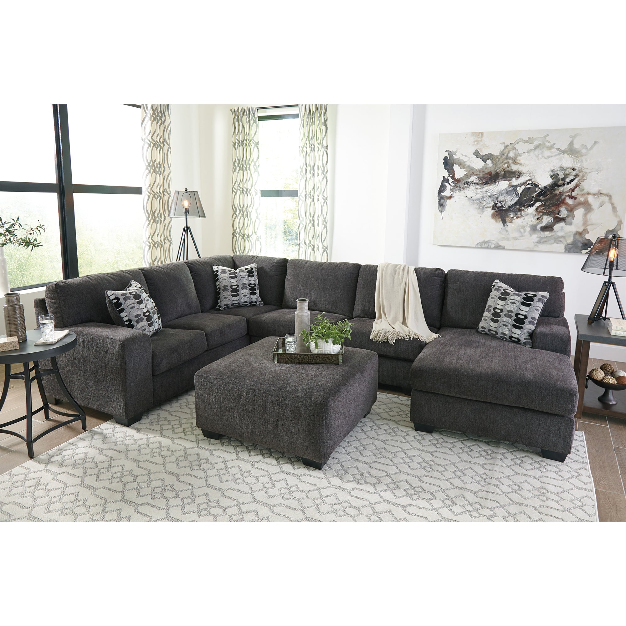 Ballinasloe 3-Piece Sectional with Chaise