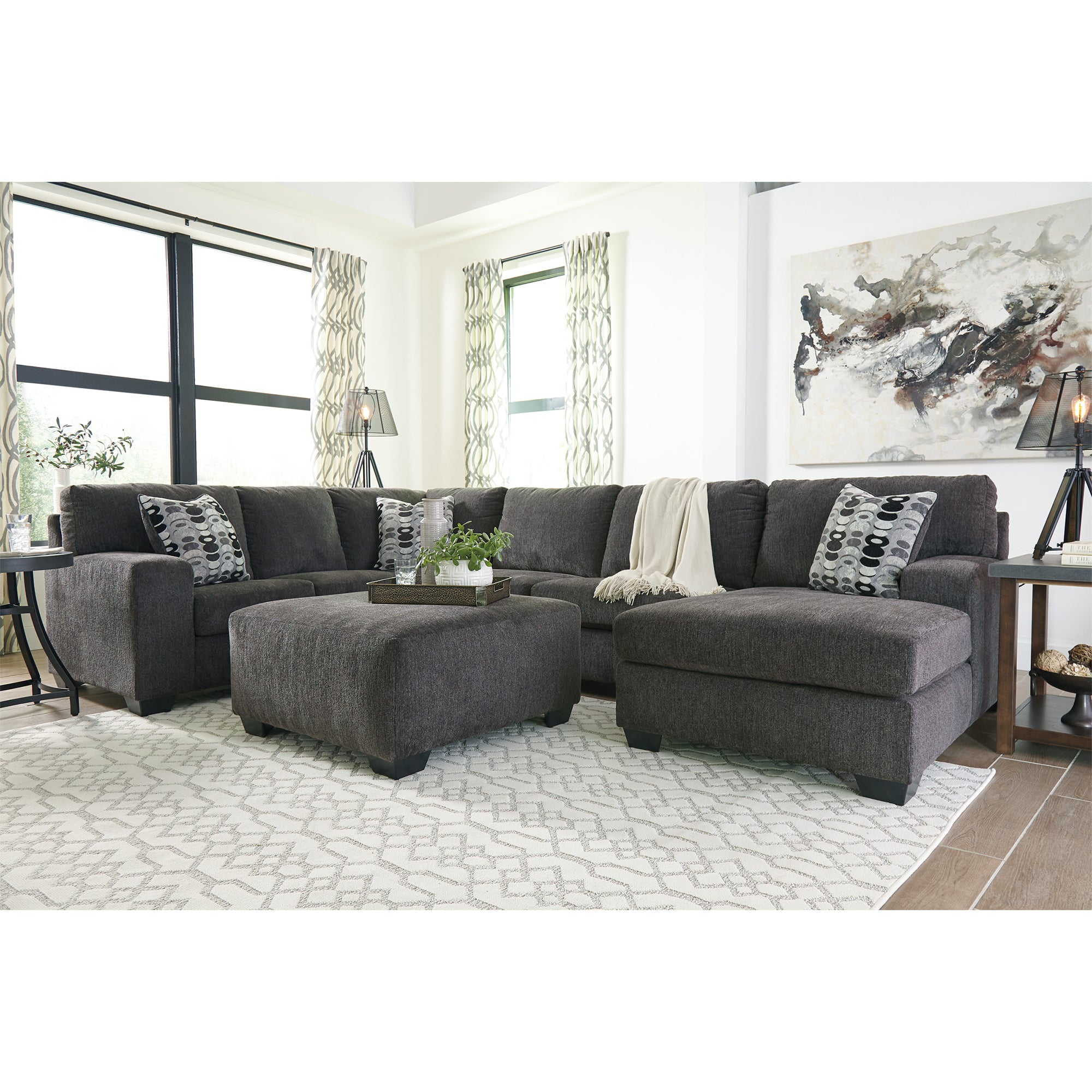 Ballinasloe 3-Piece Sectional with Chaise