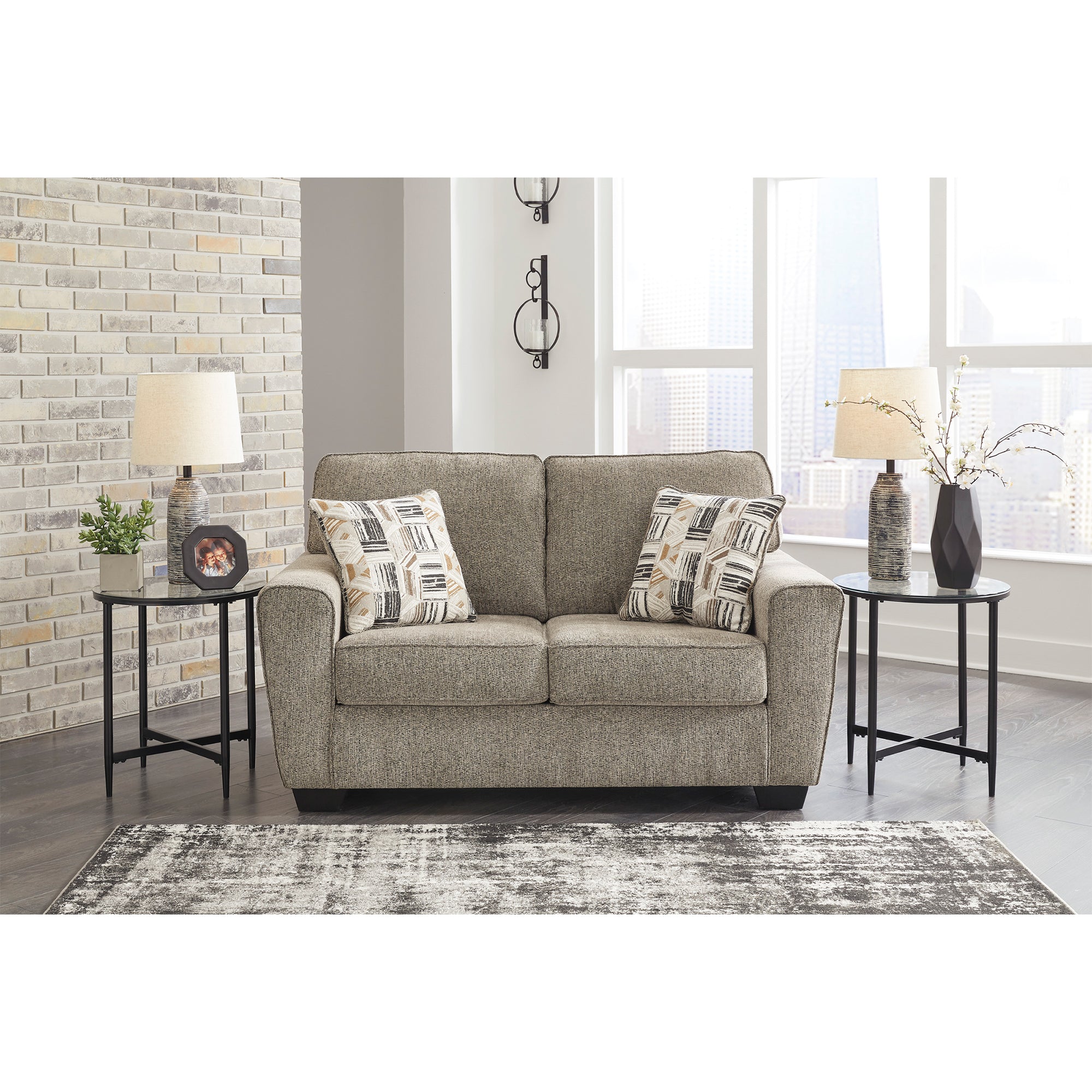 McCluer Sofa and Loveseat