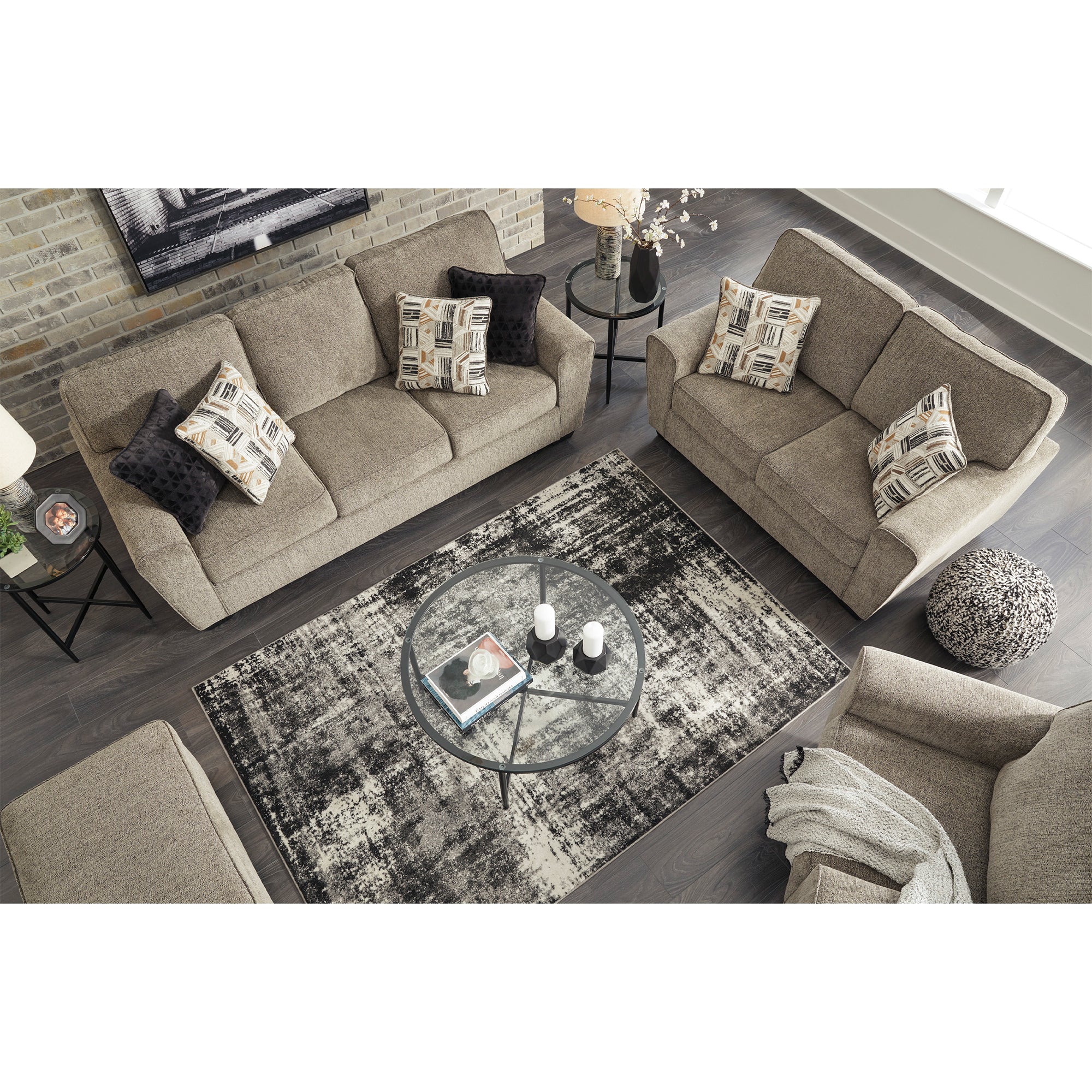 McCluer Sofa and Loveseat