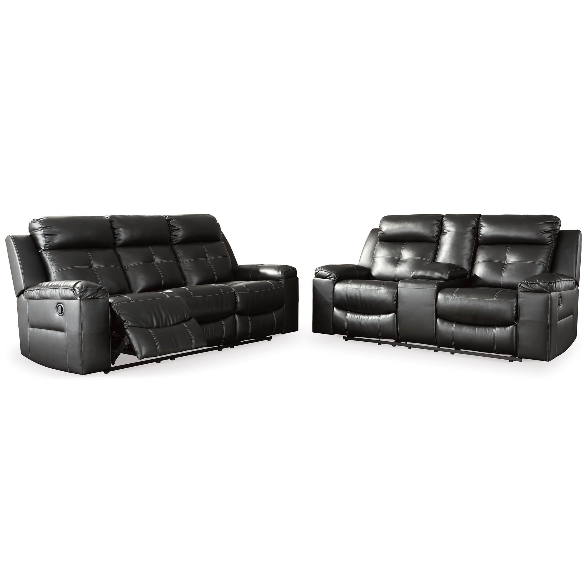 Kempten Manual Reclining Sofa and Loveseat