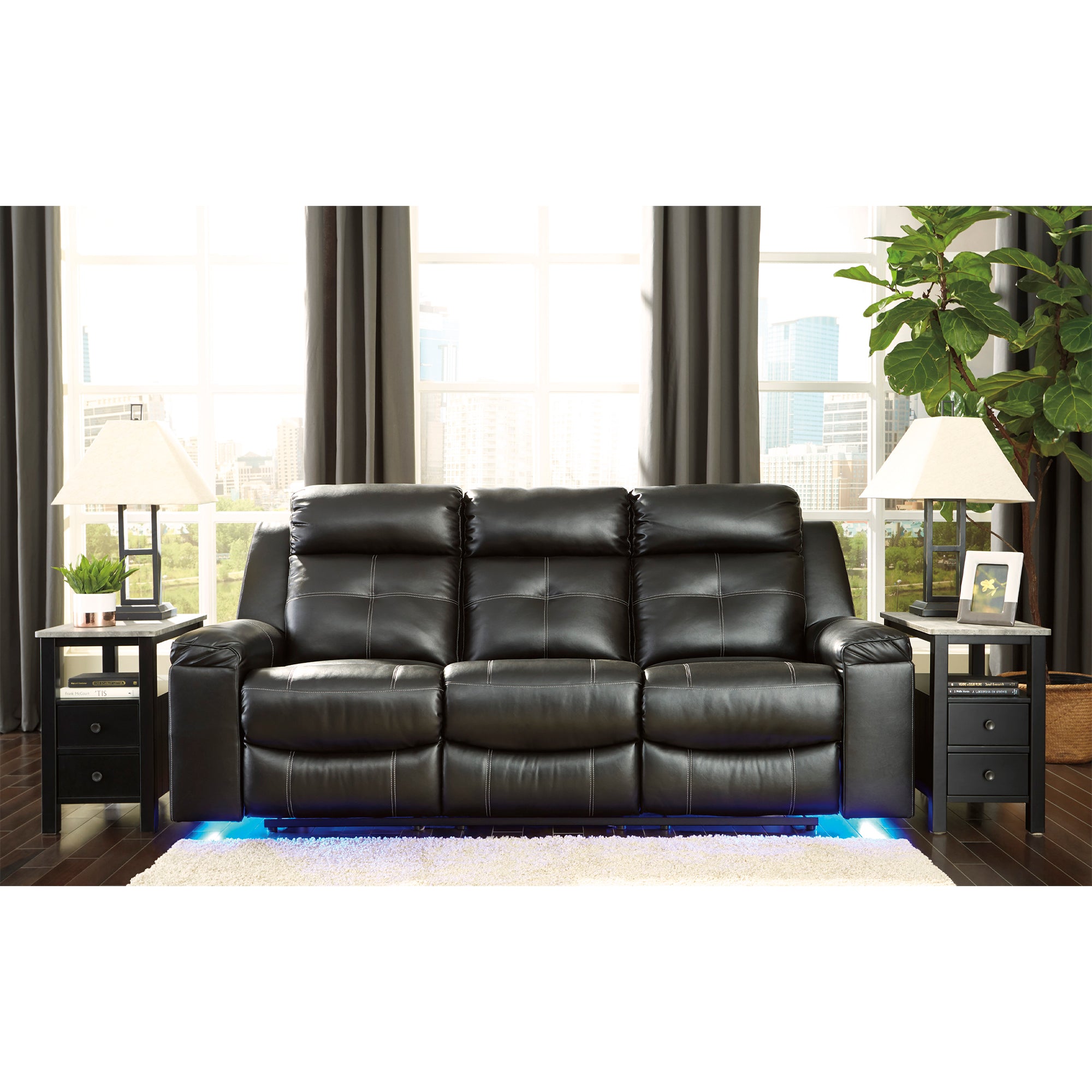 Kempten Manual Reclining Sofa and Loveseat