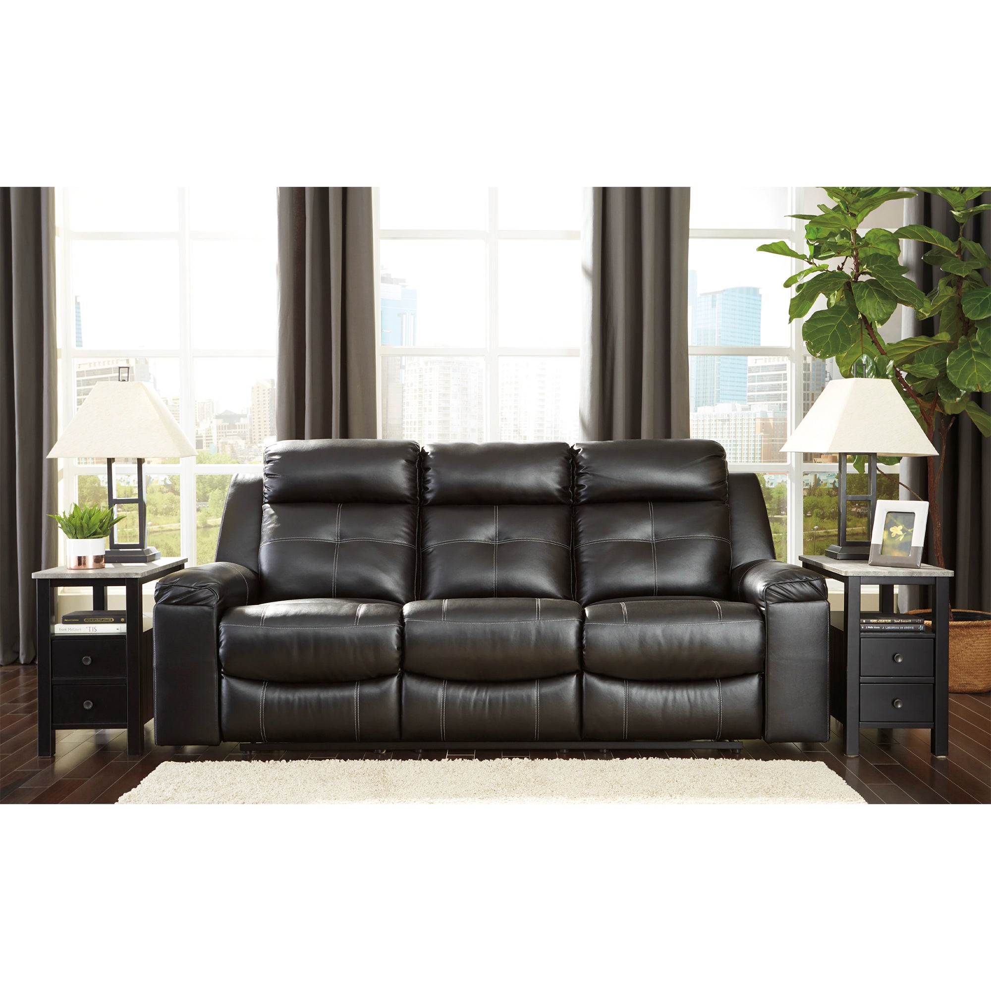 Kempten Manual Reclining Sofa and Loveseat