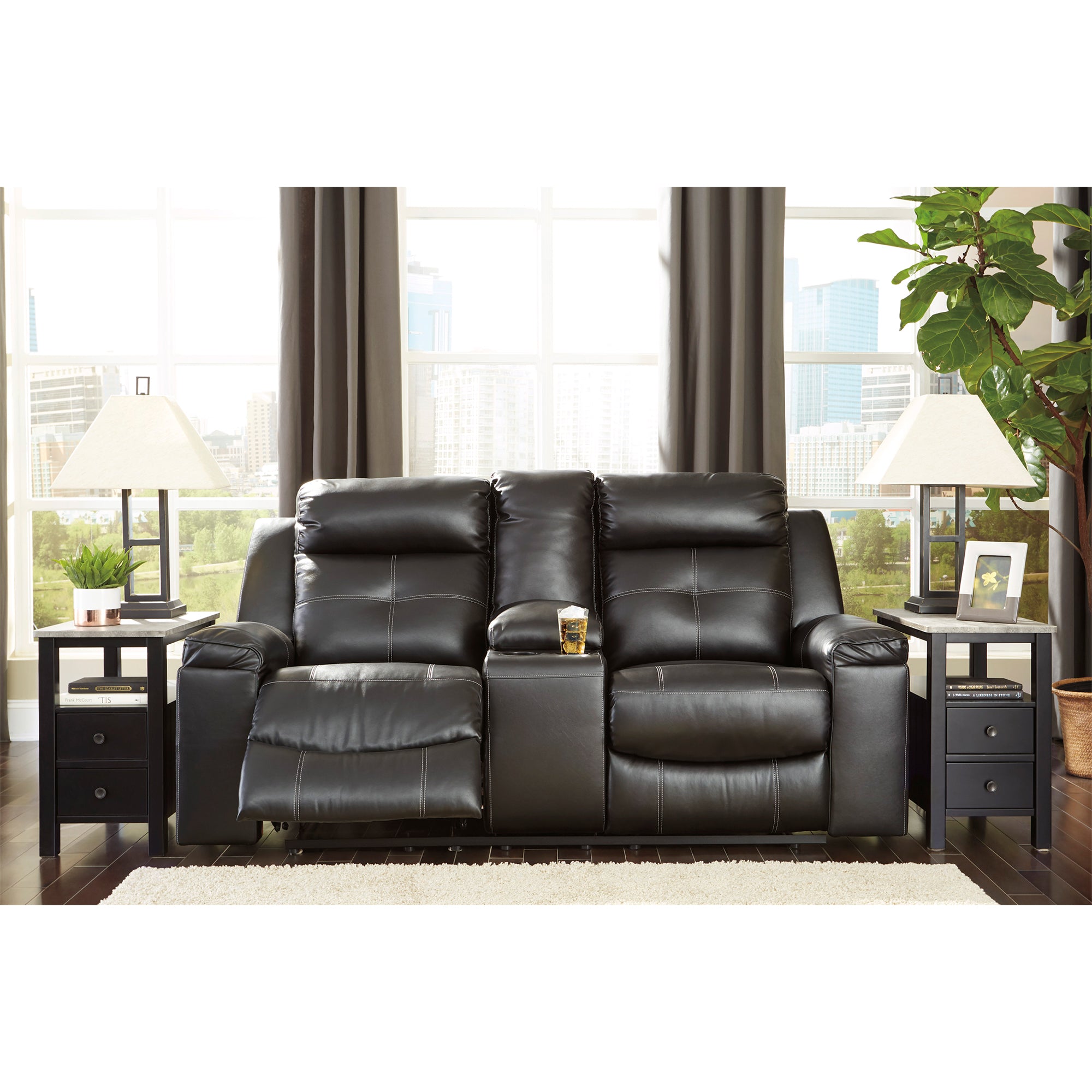 Kempten Manual Reclining Sofa and Loveseat