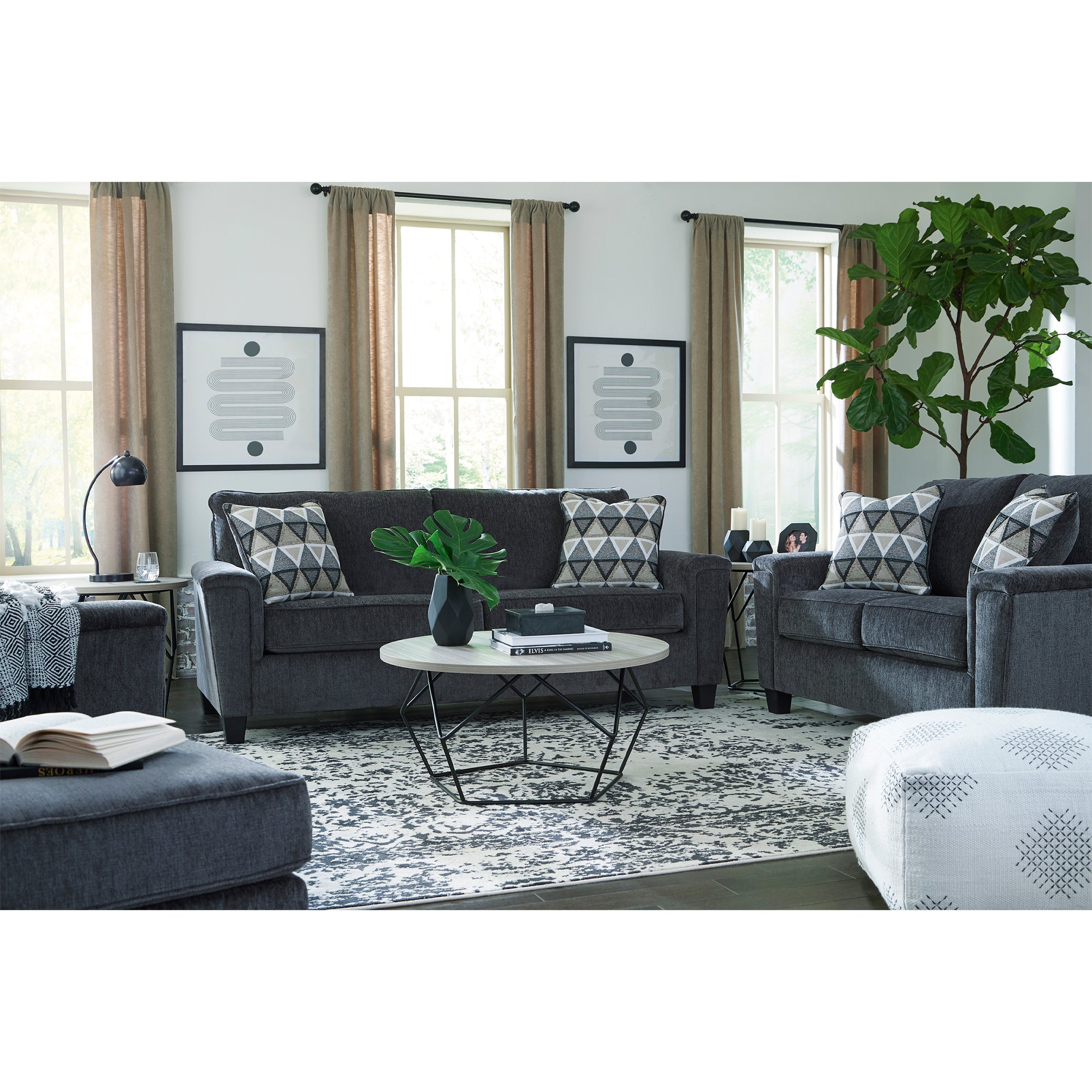 Abinger Sofa in Smoke Color