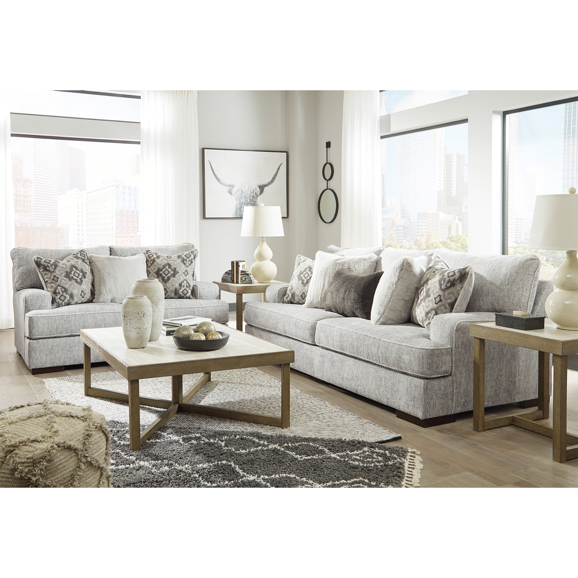 Mercado Sofa and Loveseat