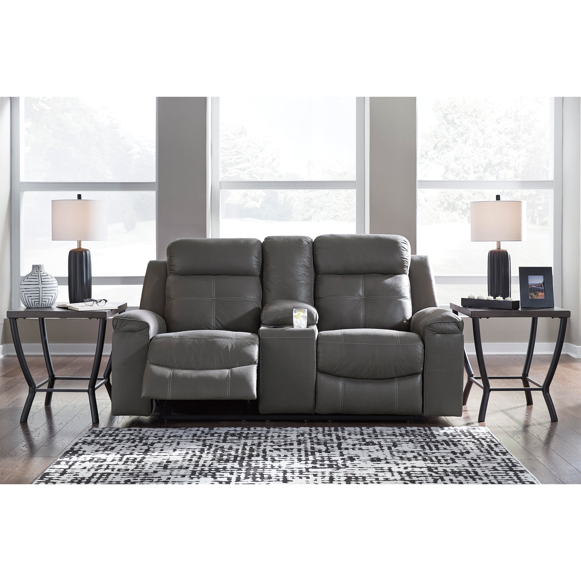 Jesolo Manual Reclining Sofa and Loveseat