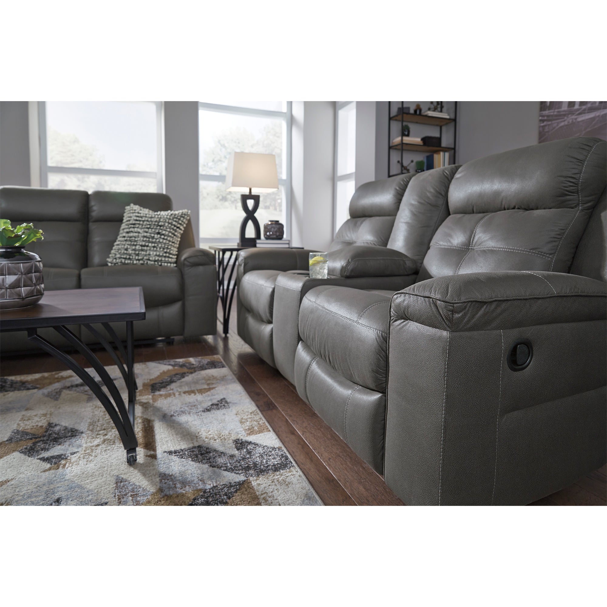 Jesolo Manual Reclining Sofa and Loveseat