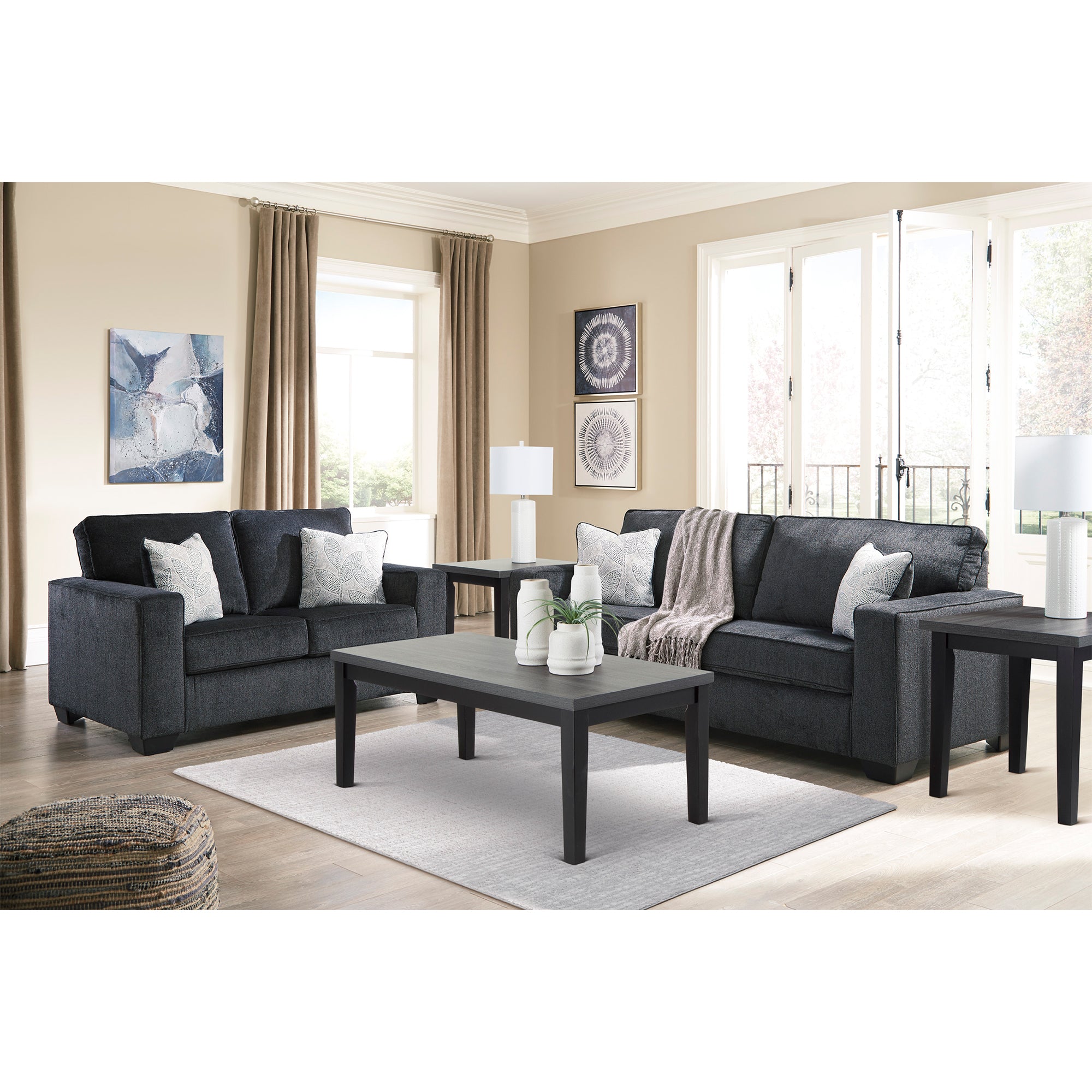 Altari Sofa and Loveseat