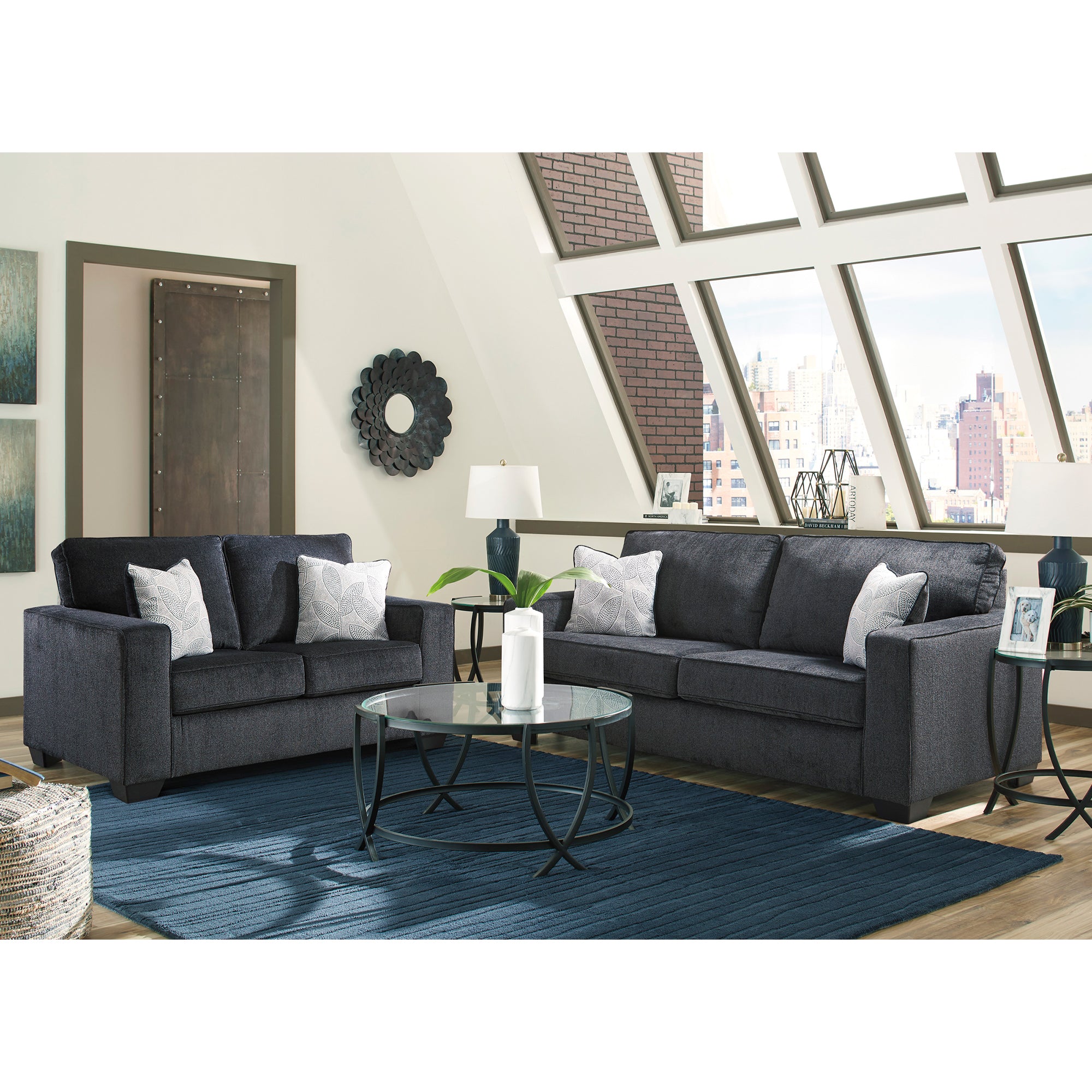 Altari Sofa and Loveseat