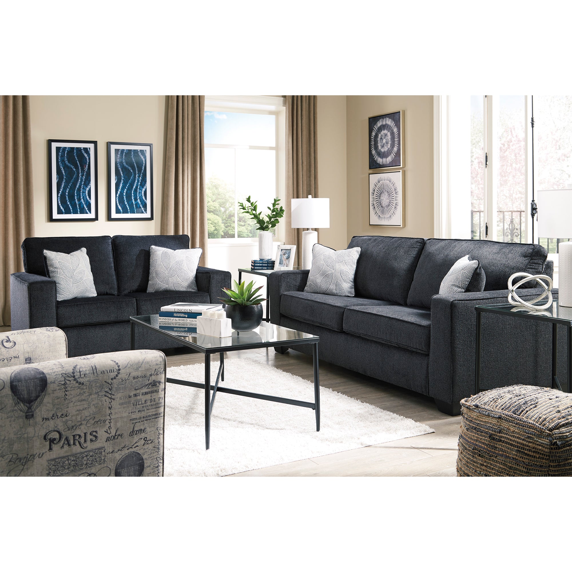 Altari Sofa and Loveseat