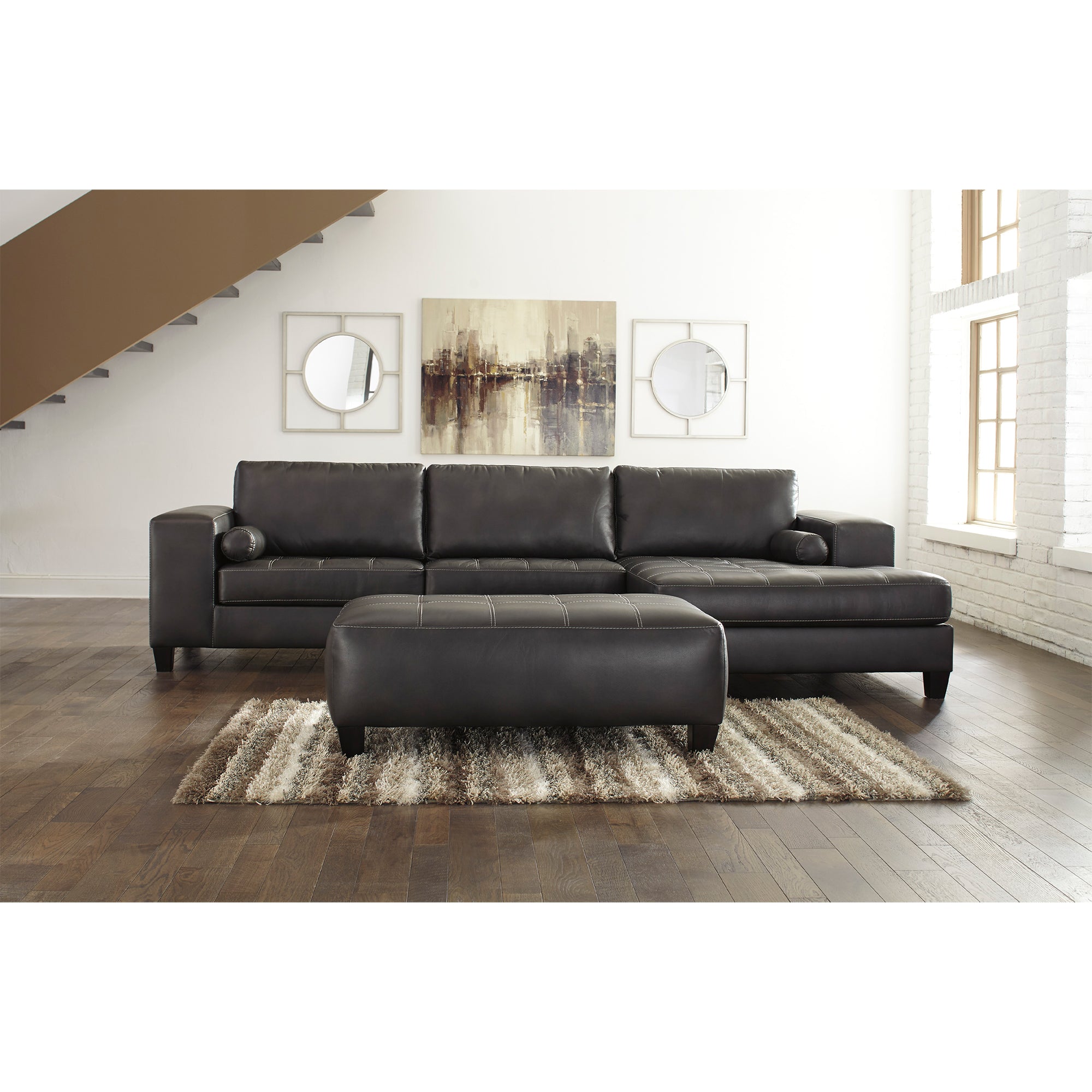 Nokomis Oversized Ottoman