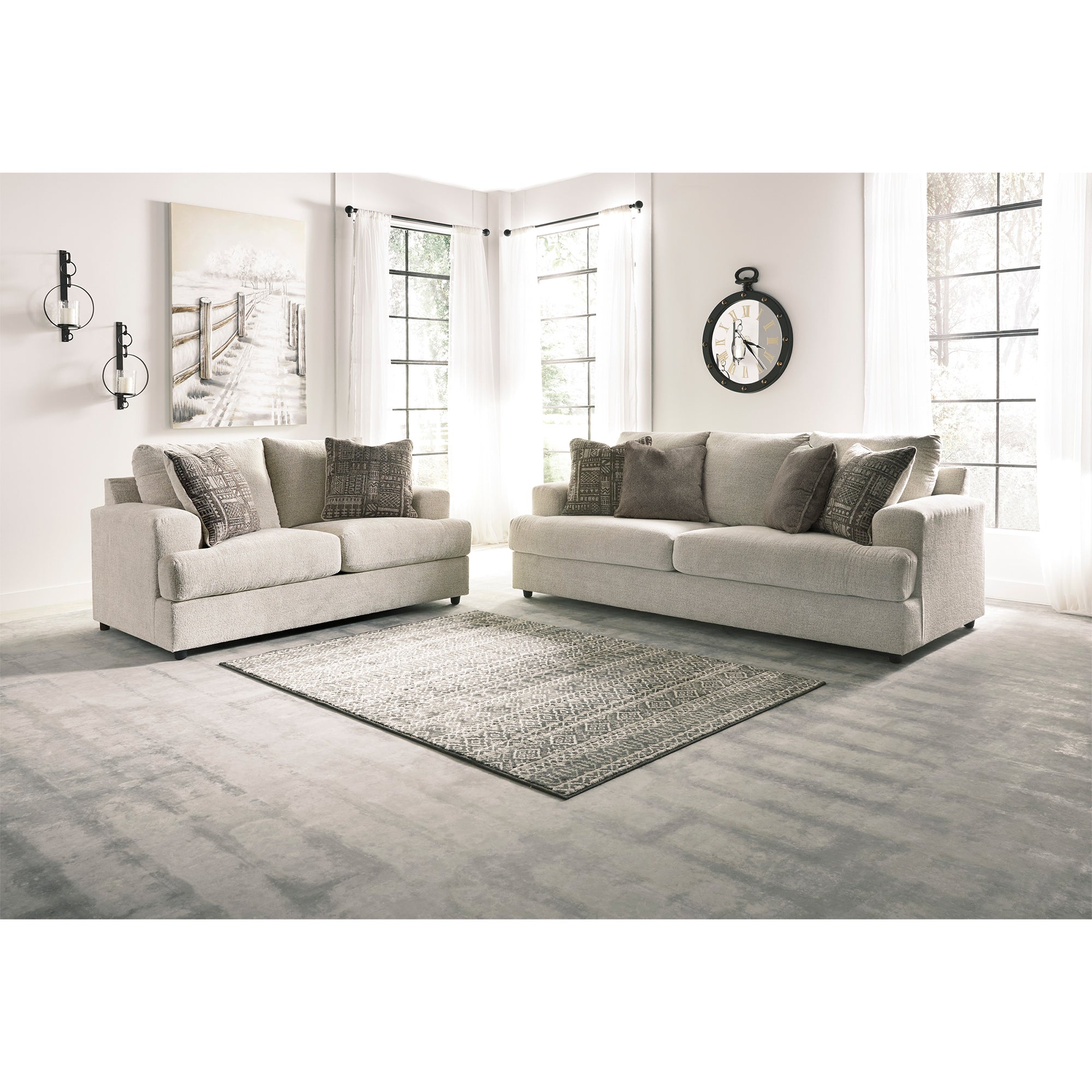 Soletren Sofa and Loveseat