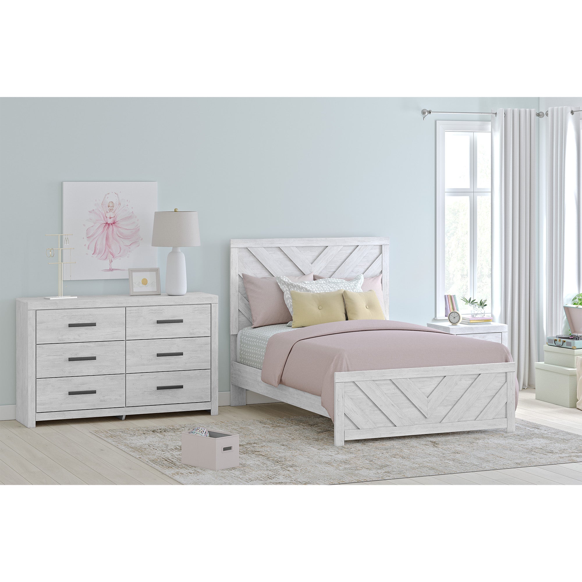 Cayboni Full Panel Bed