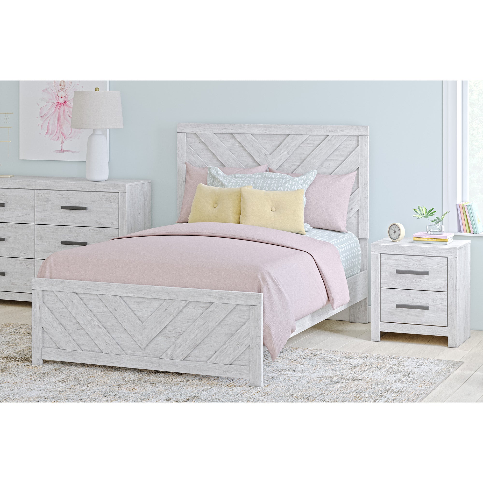 Cayboni Full Panel Bed