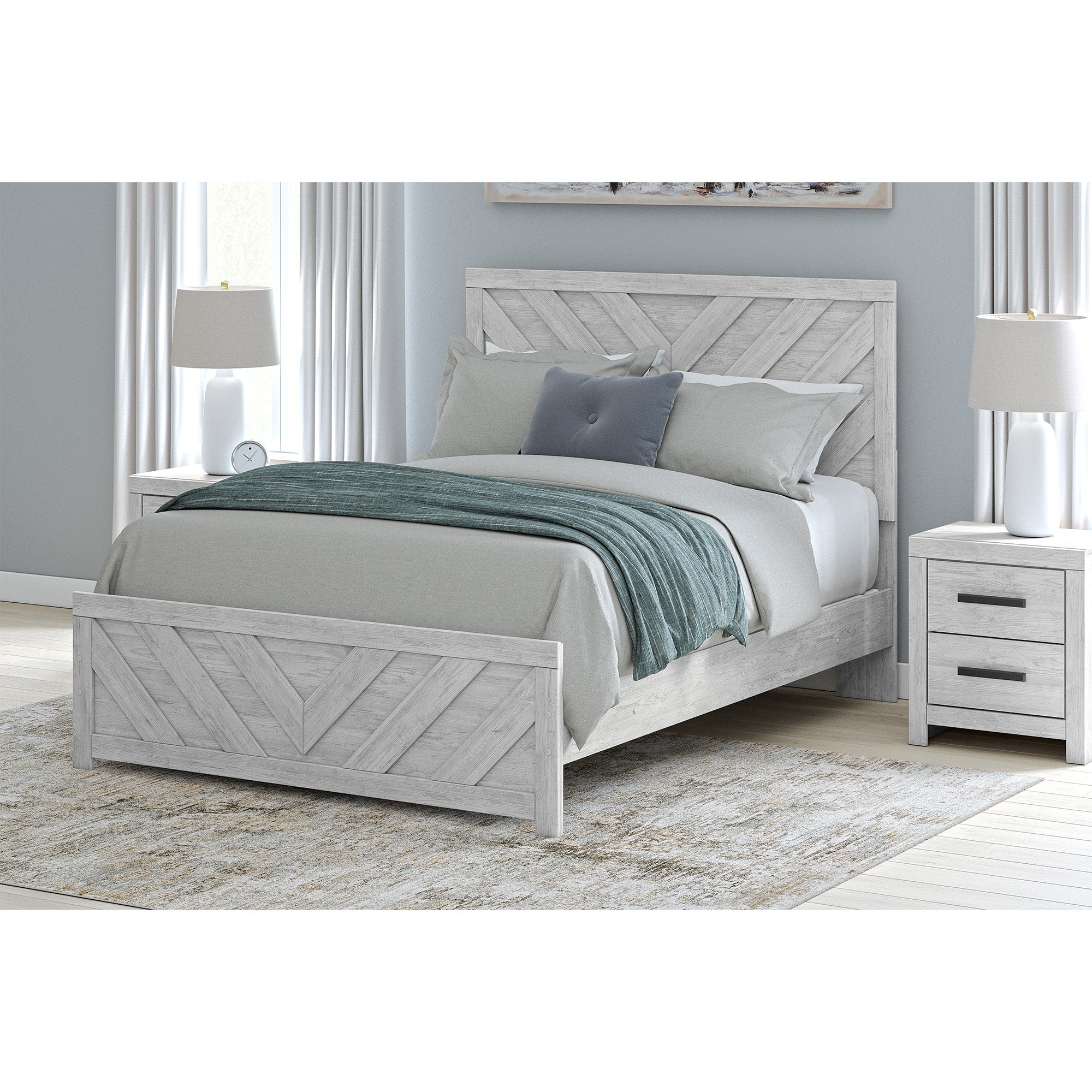 Cayboni Queen Panel Bed