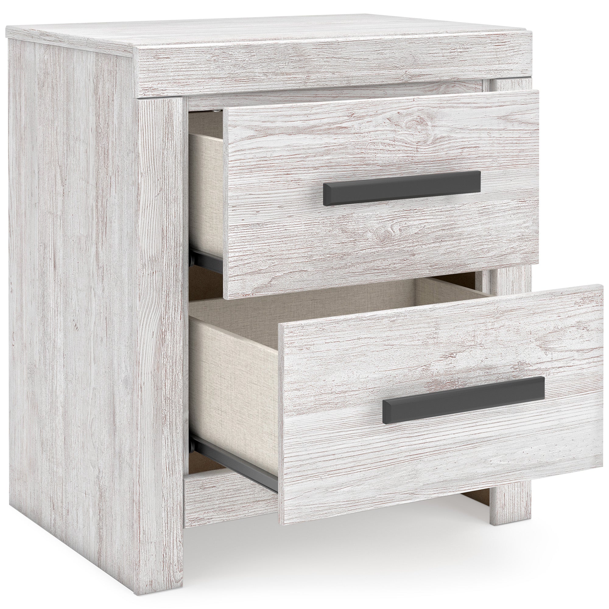 Cayboni Two Drawer Night Stand