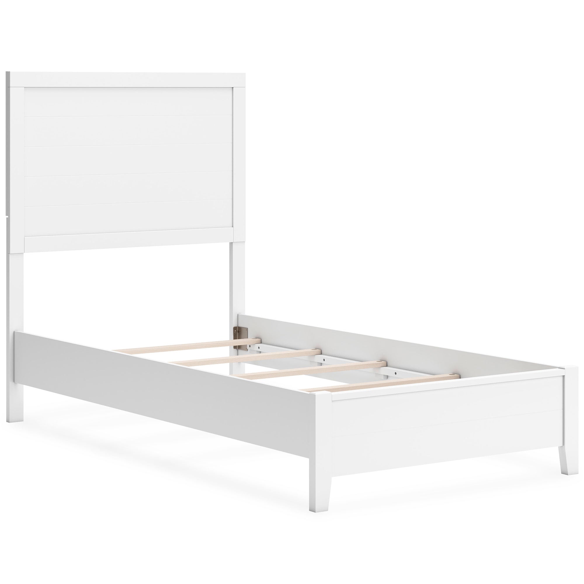 Binterglen Twin Panel Bed with Mirrored Dresser