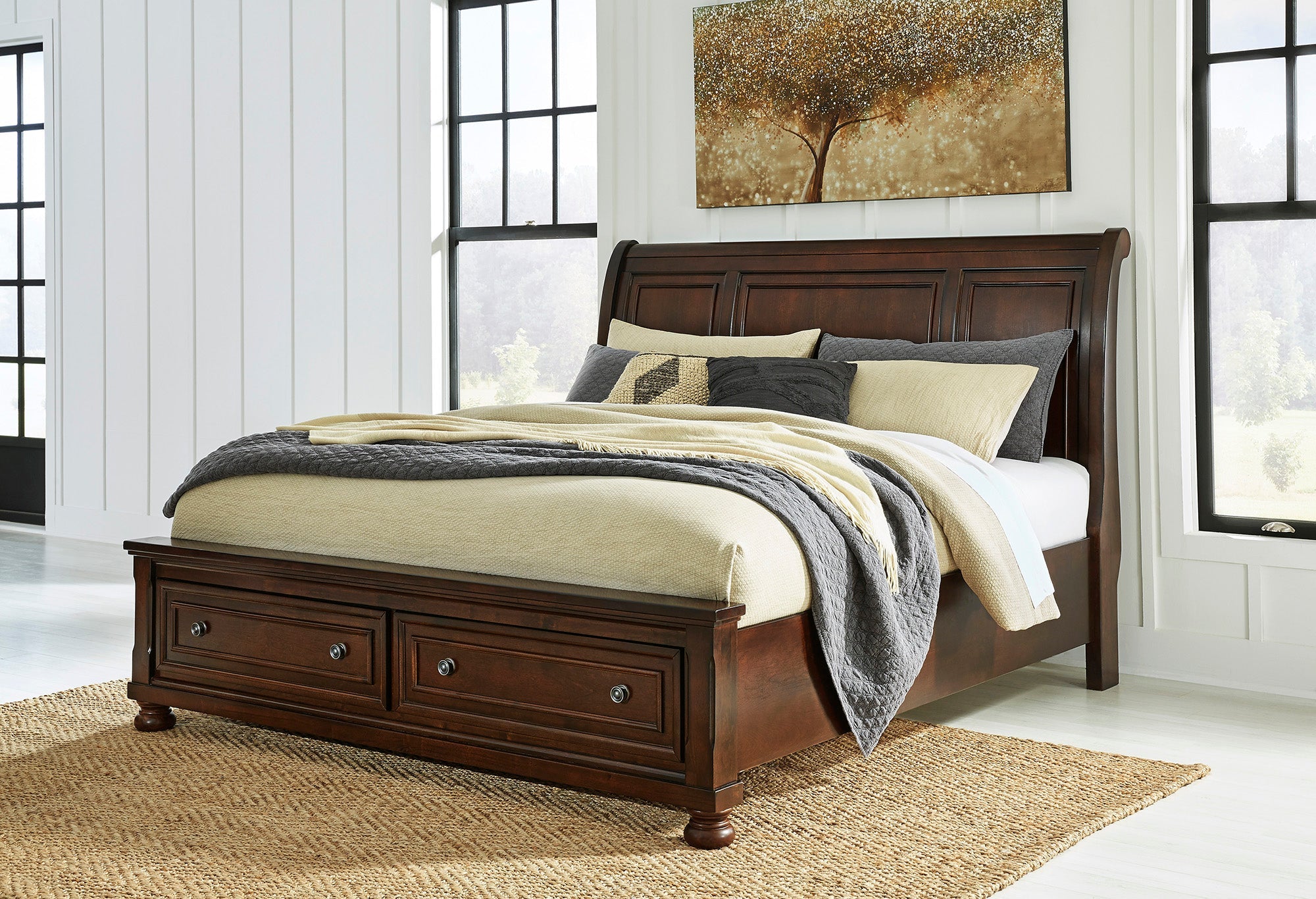 Porter Queen Sleigh Bed