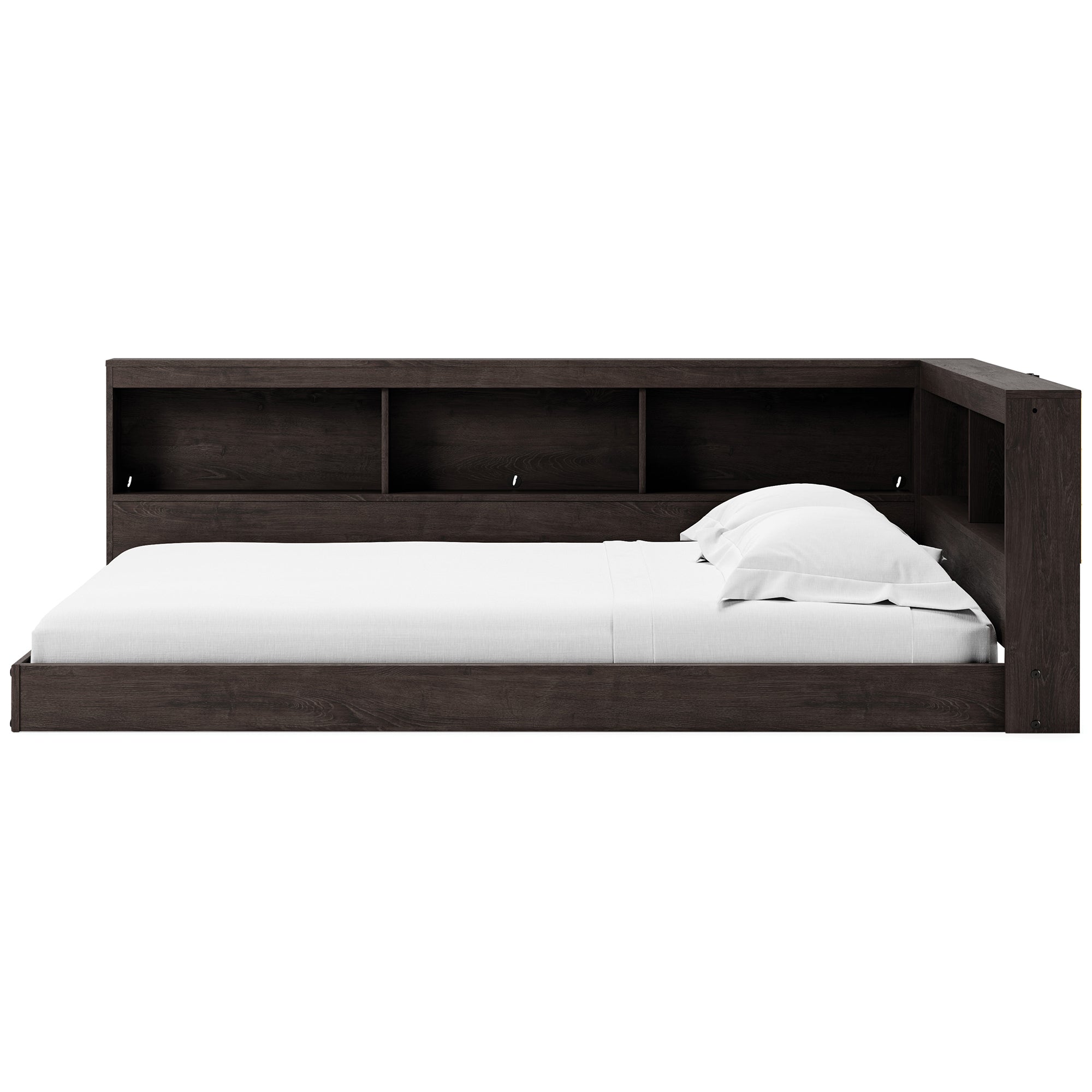 Piperton Full Bookcase Storage Bed