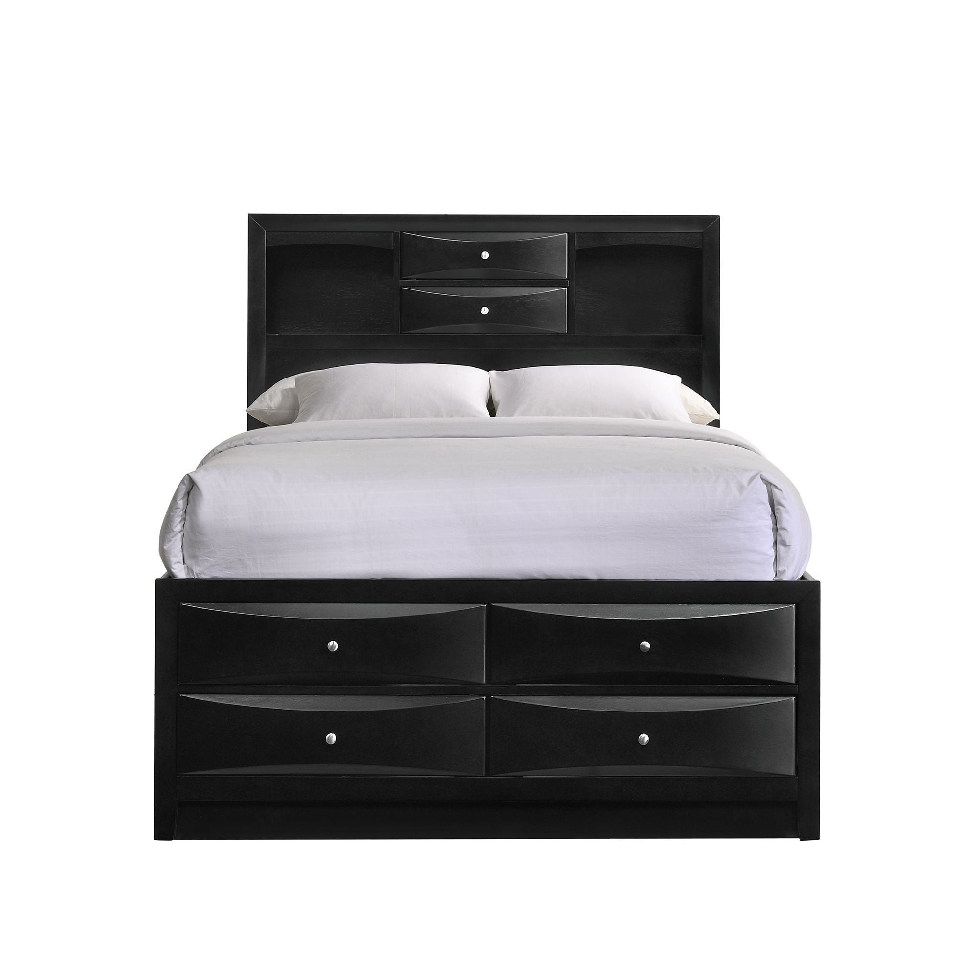 Emily King Storage Bed with 10 Drawers