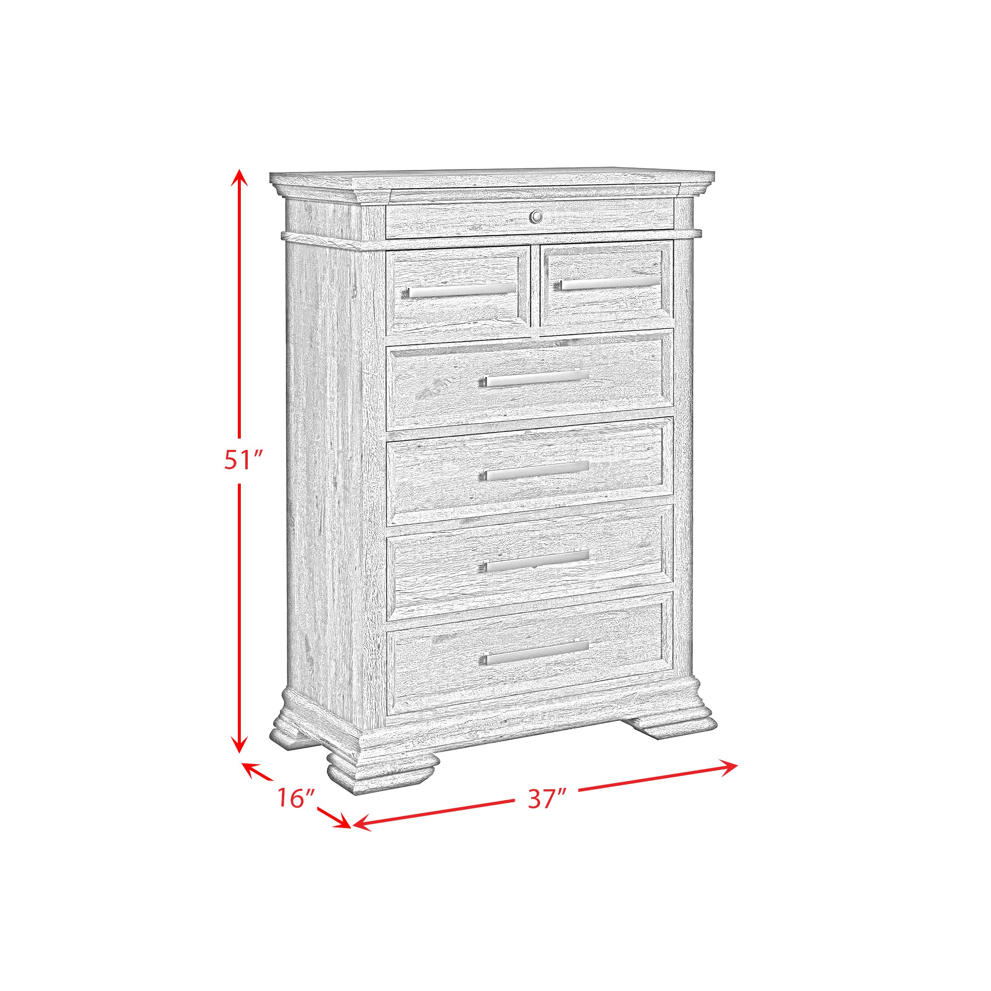 Park Ridge 6-Drawer Chest