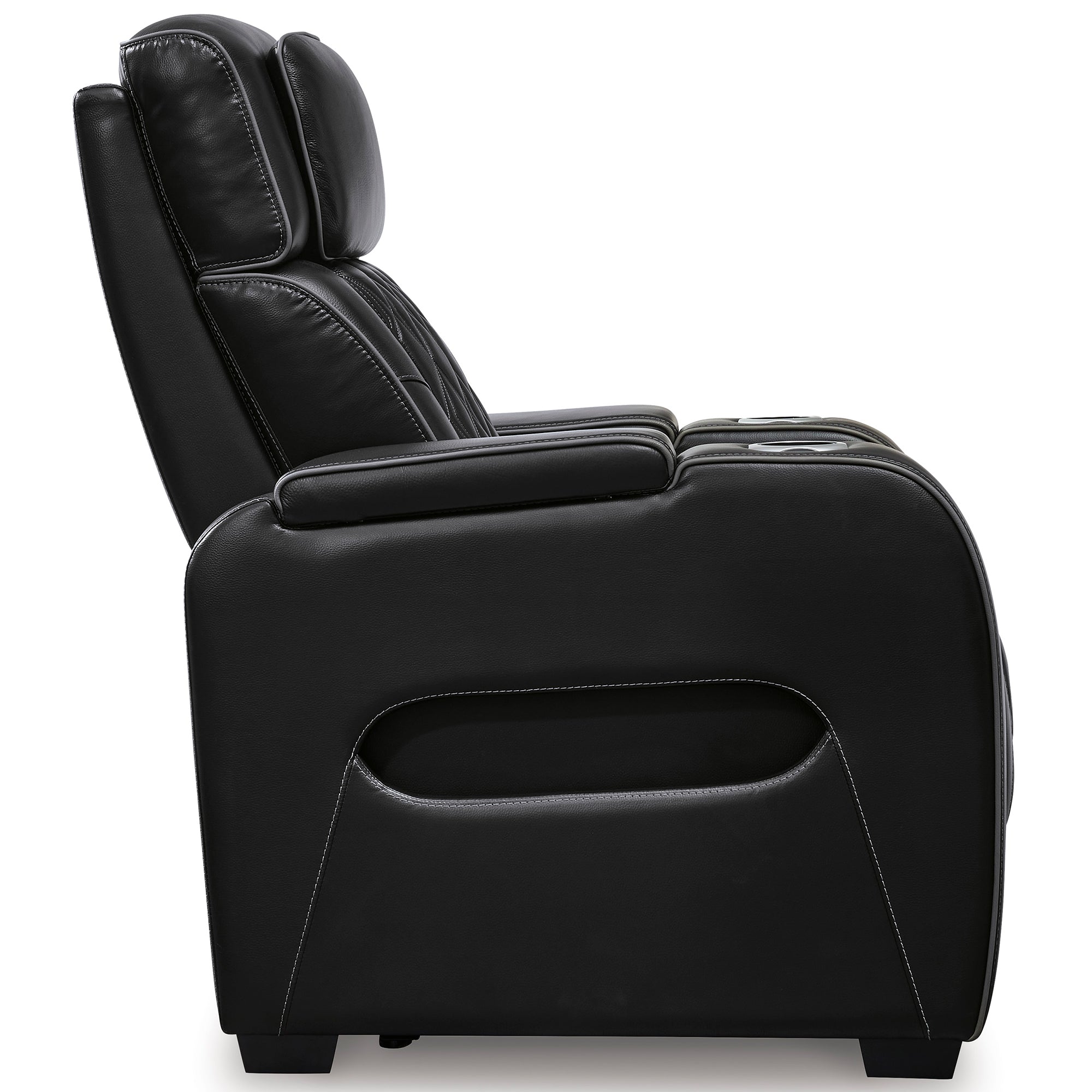 Boyington Triple Power Leather Recliner with Massage