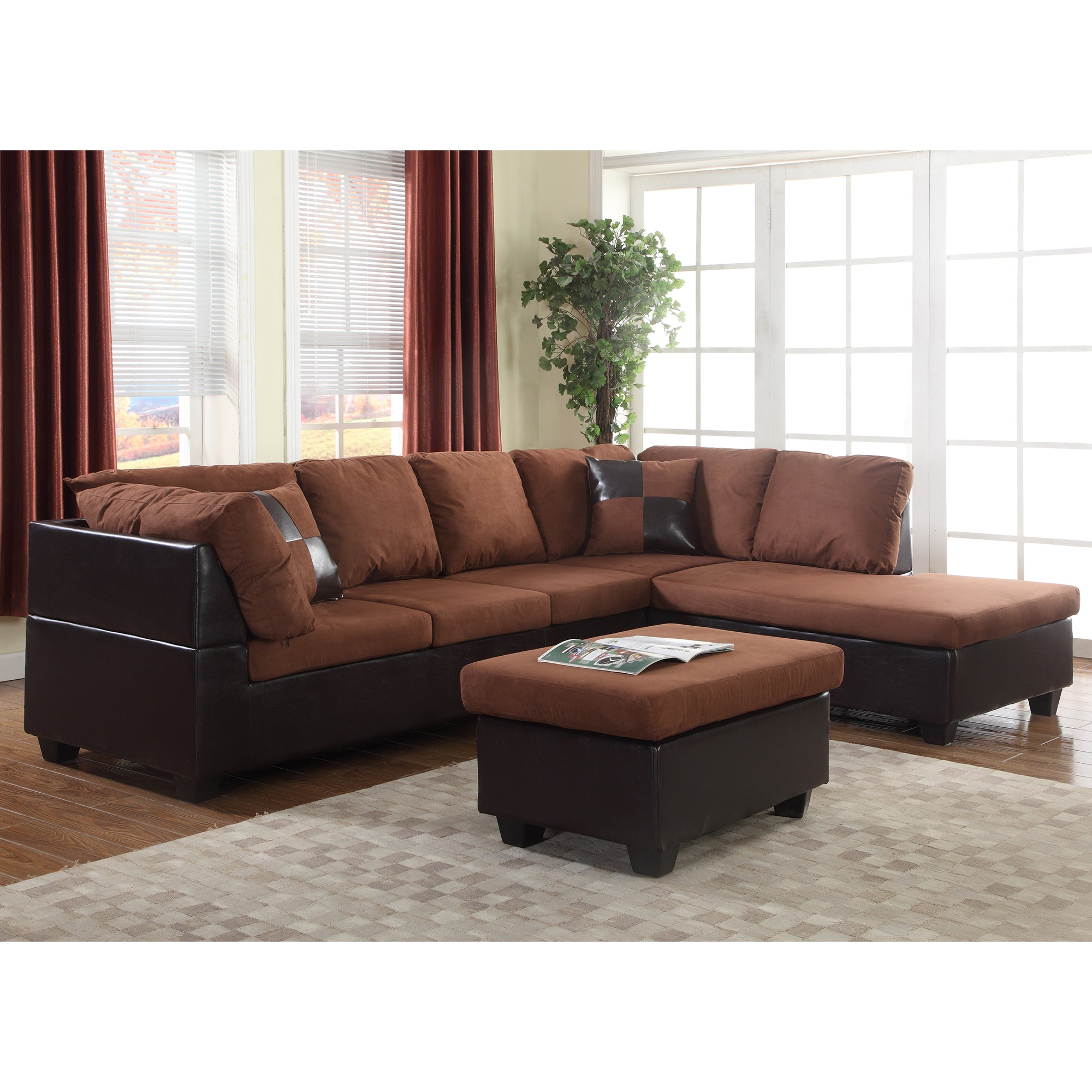 Olivia Sectional With Ottoman