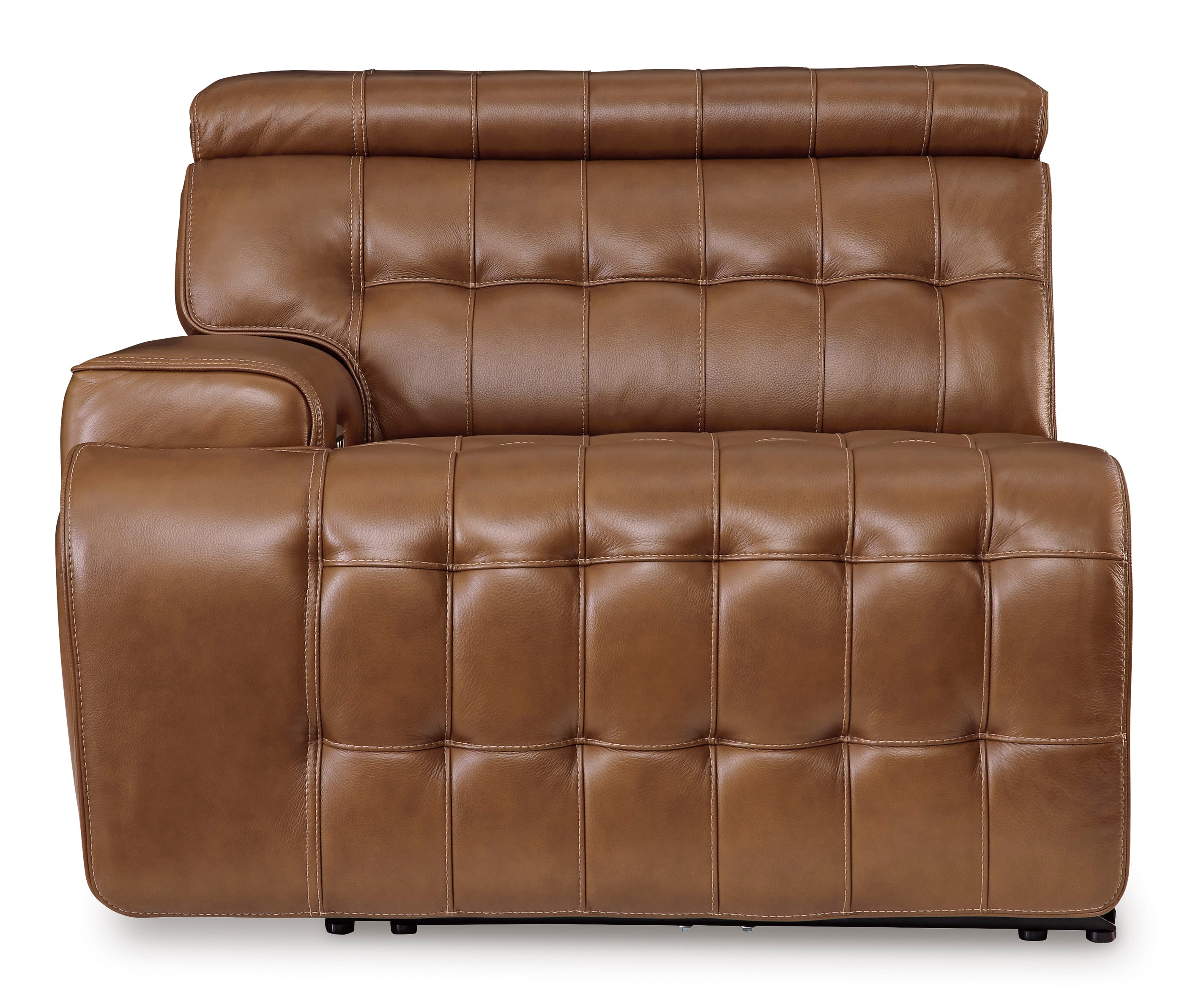 Temmpton 6-Piece Dual Power Leather Reclining Sectional