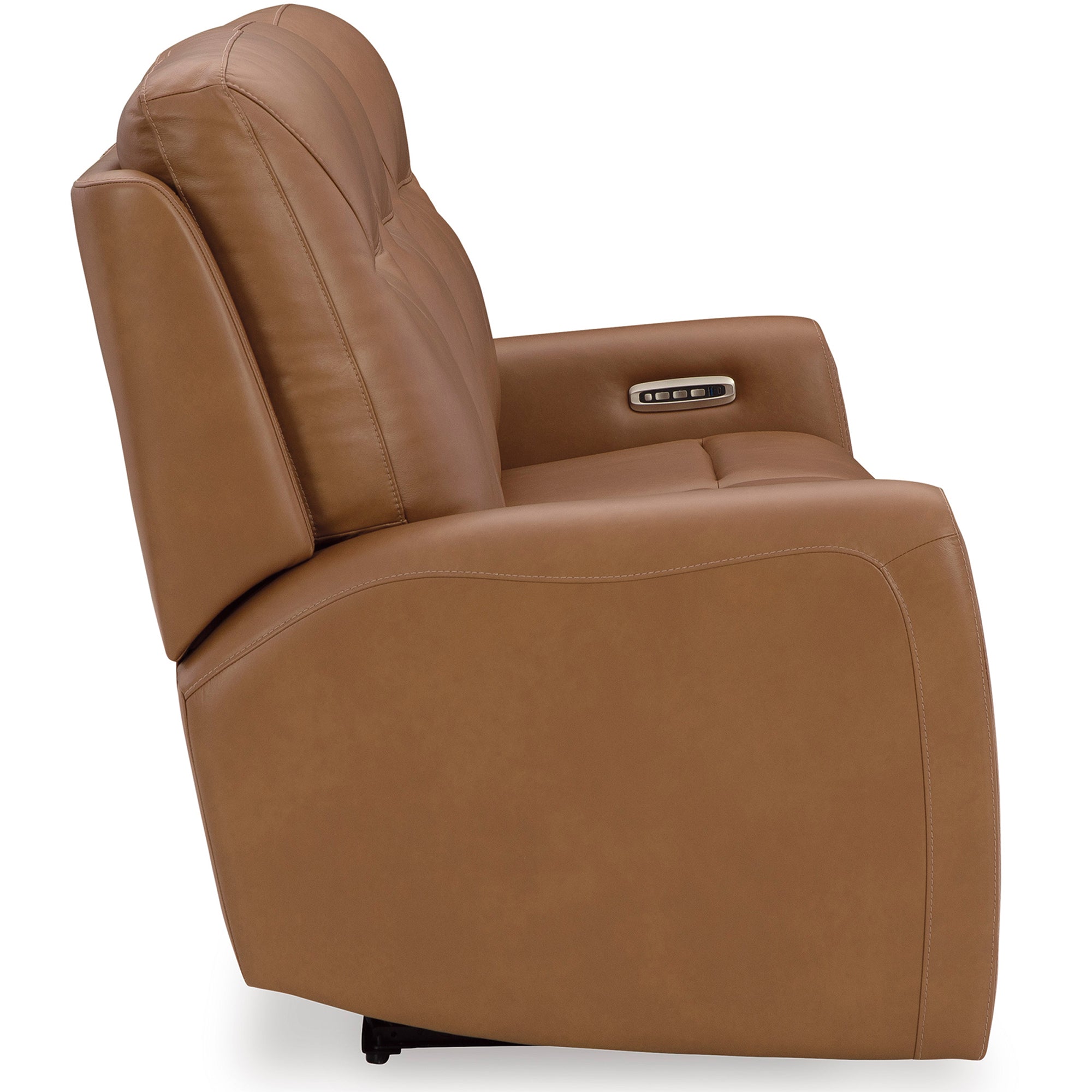 Tryanny Triple Power Leather Reclining Sofa and Loveseat