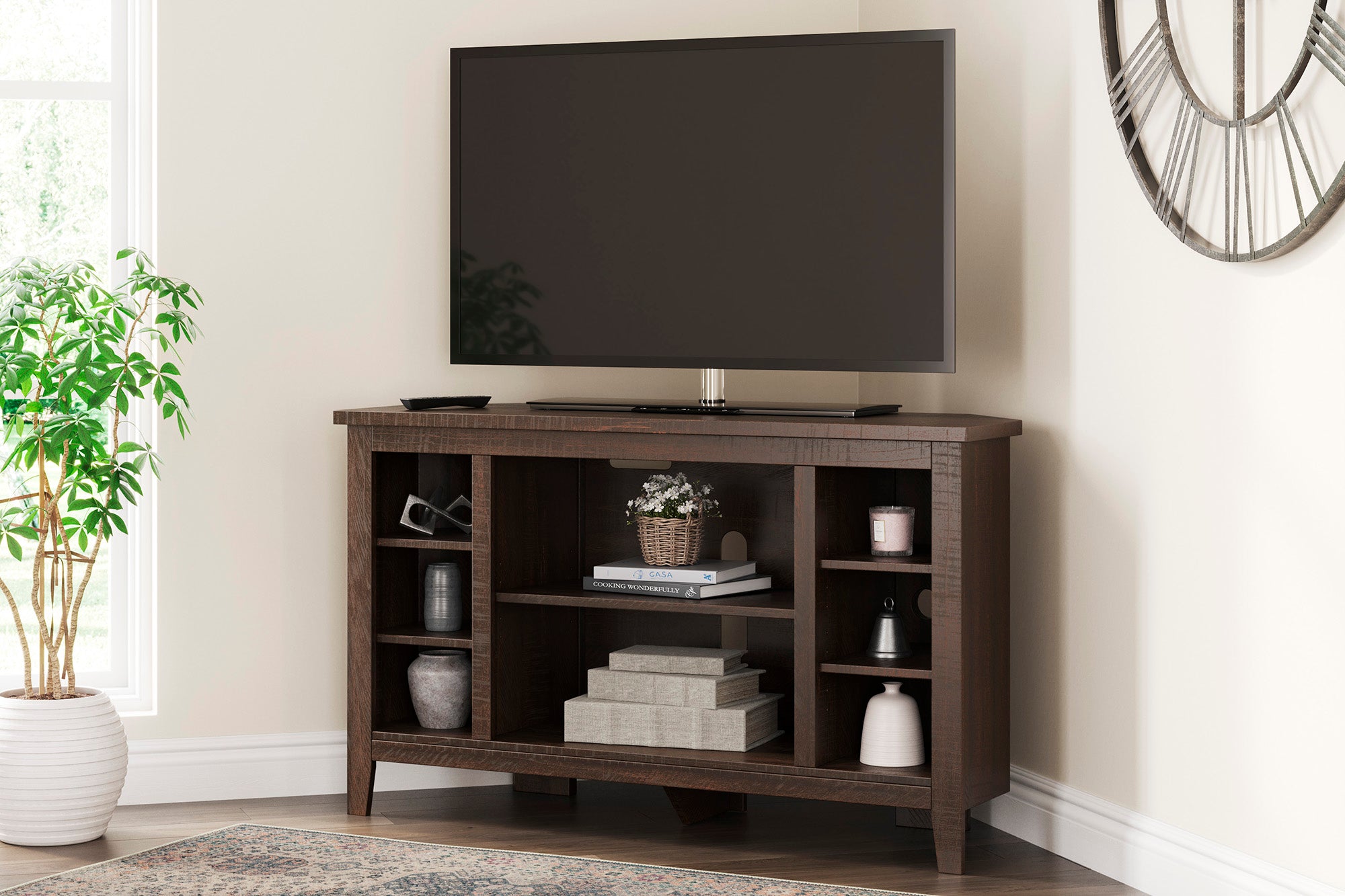 Camiburg 48'' Corner TV Stand