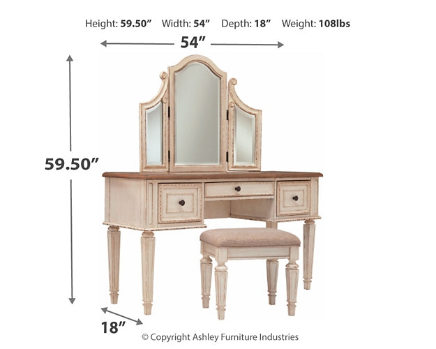 Realyn Vanity (Set of 3)