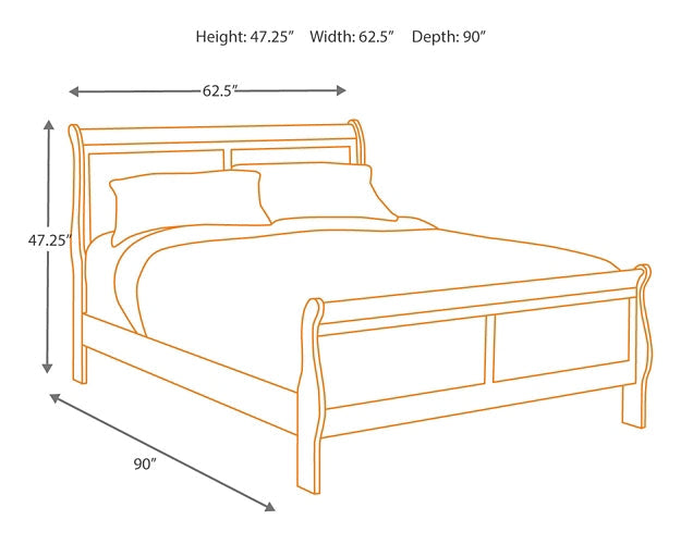 Alisdair Queen Sleigh Bed