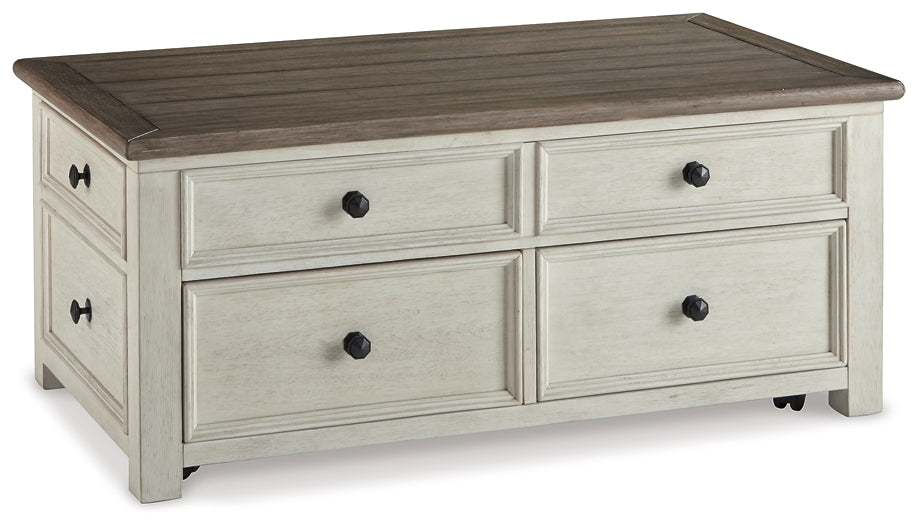 Bolanburg Lift Top Coffee Table - Two-tone