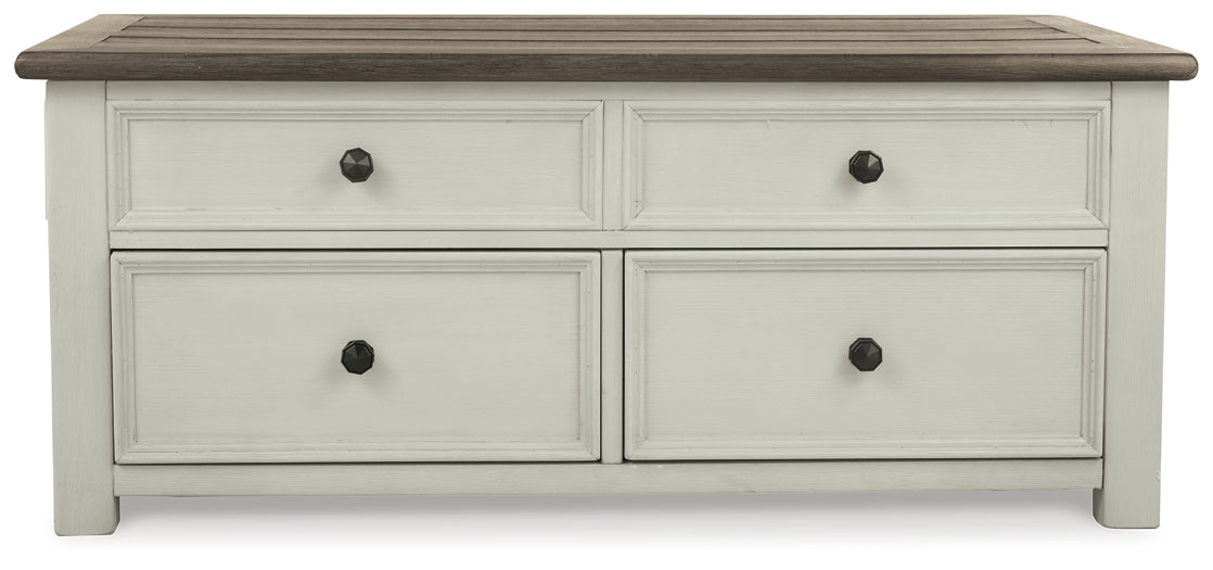 Bolanburg Lift Top Coffee Table - Two-tone