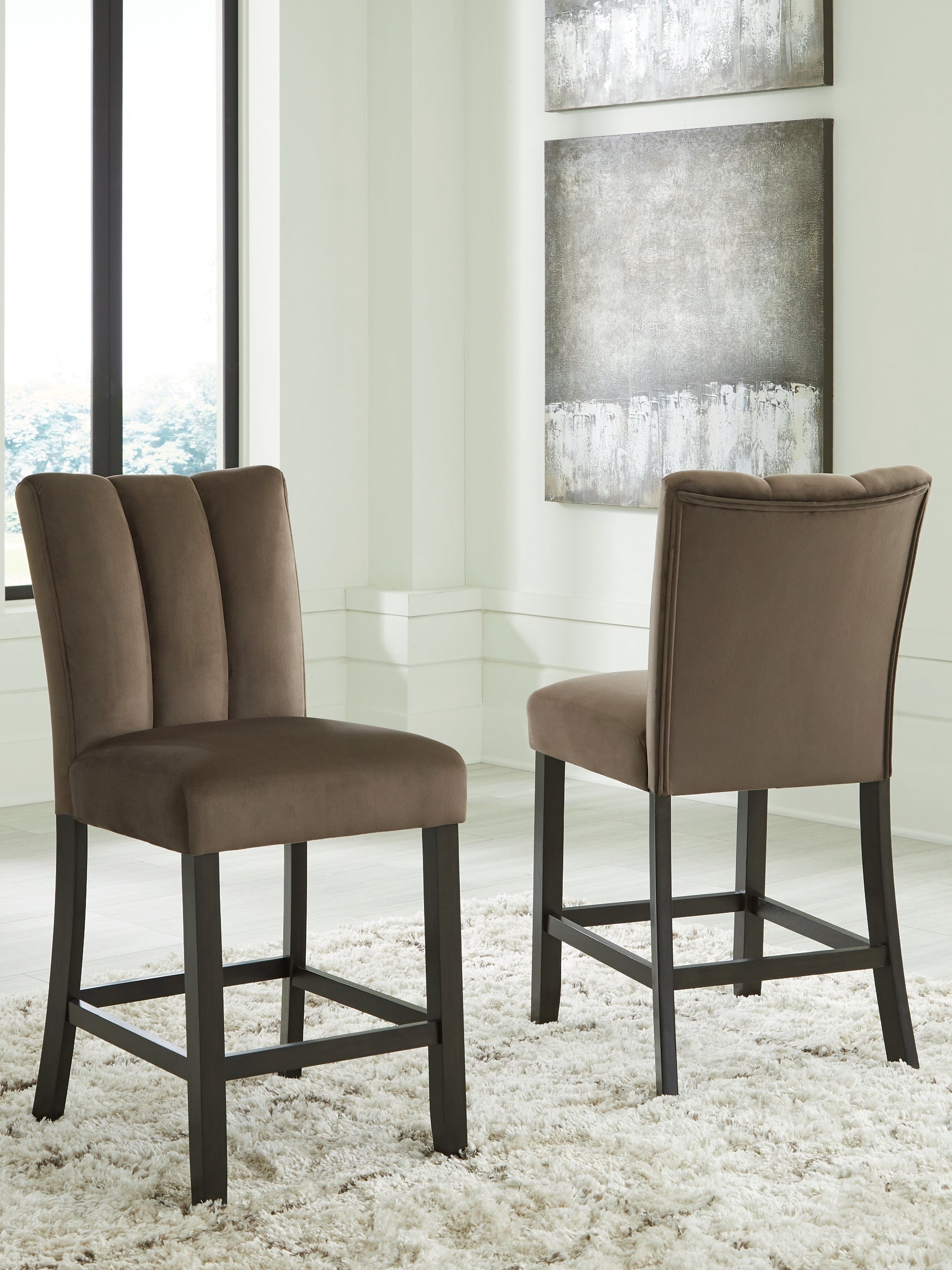 Jeshina Counter Height Bar Stool (Set of 2)