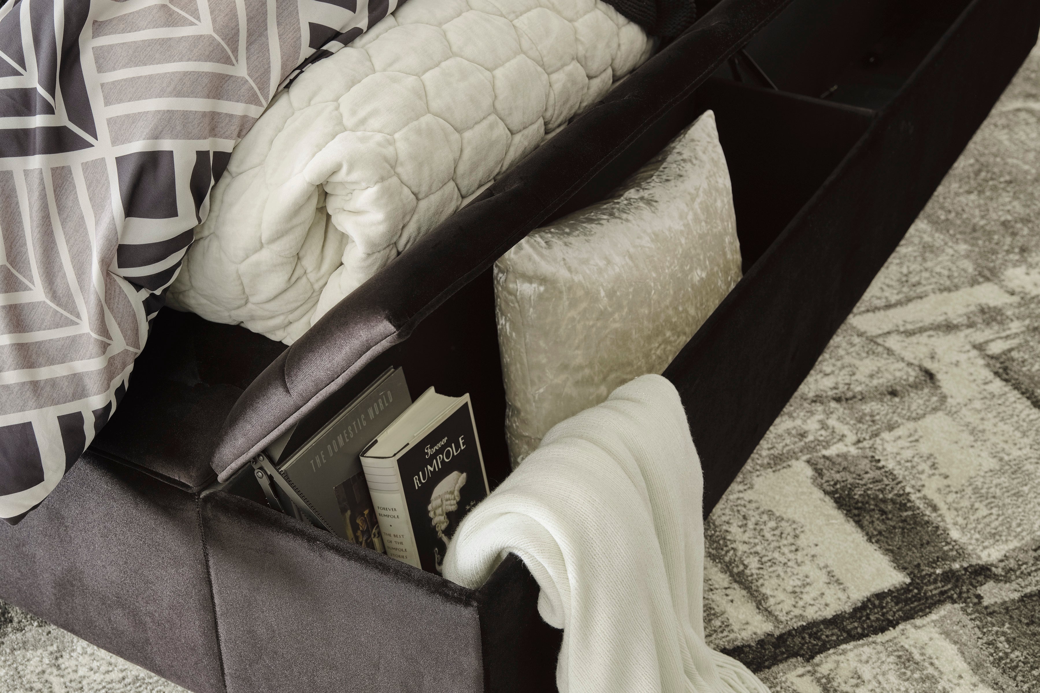 Lindenfield King Upholstered Bed with Storage