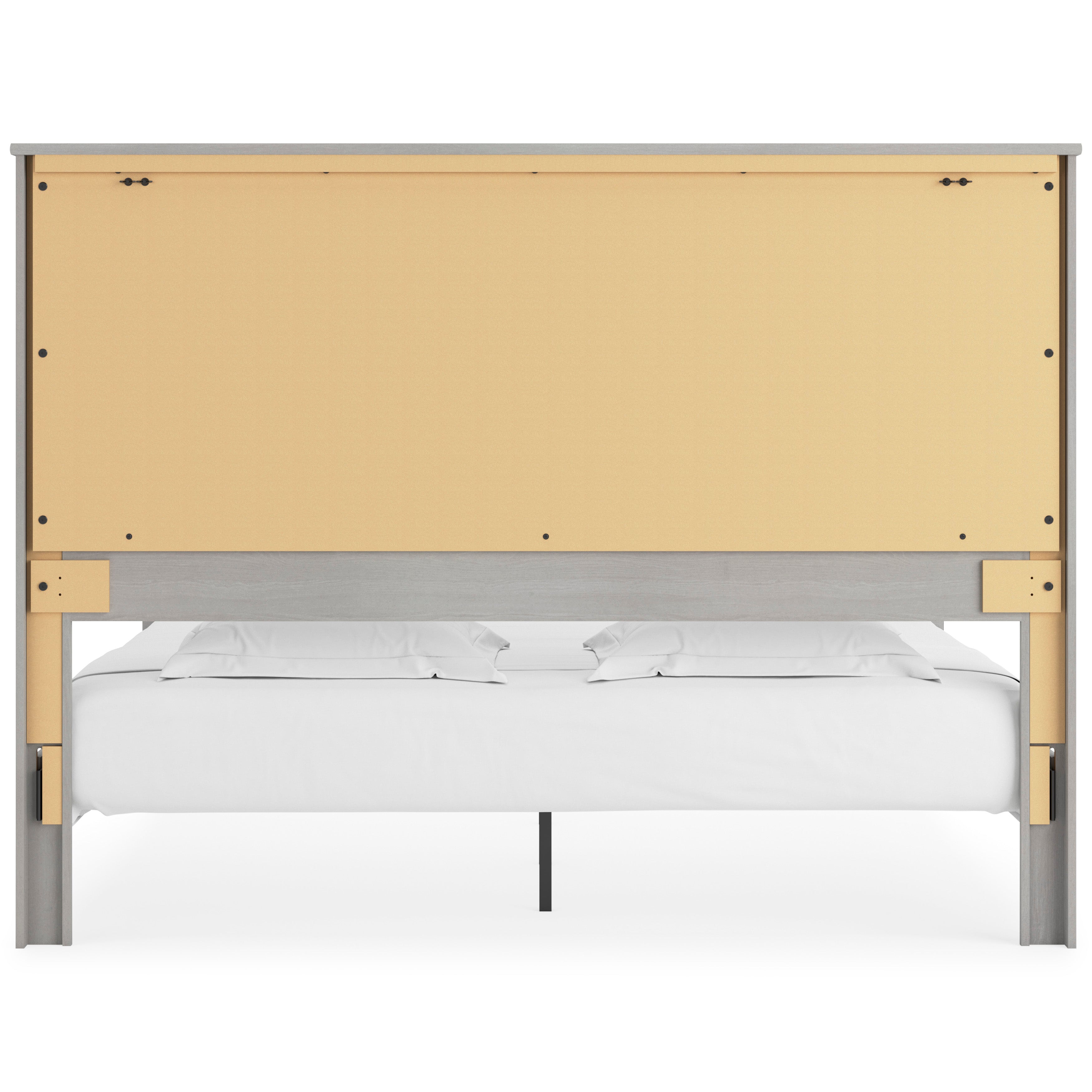 Cottonburg King Panel Bed with Mirrored Dresser