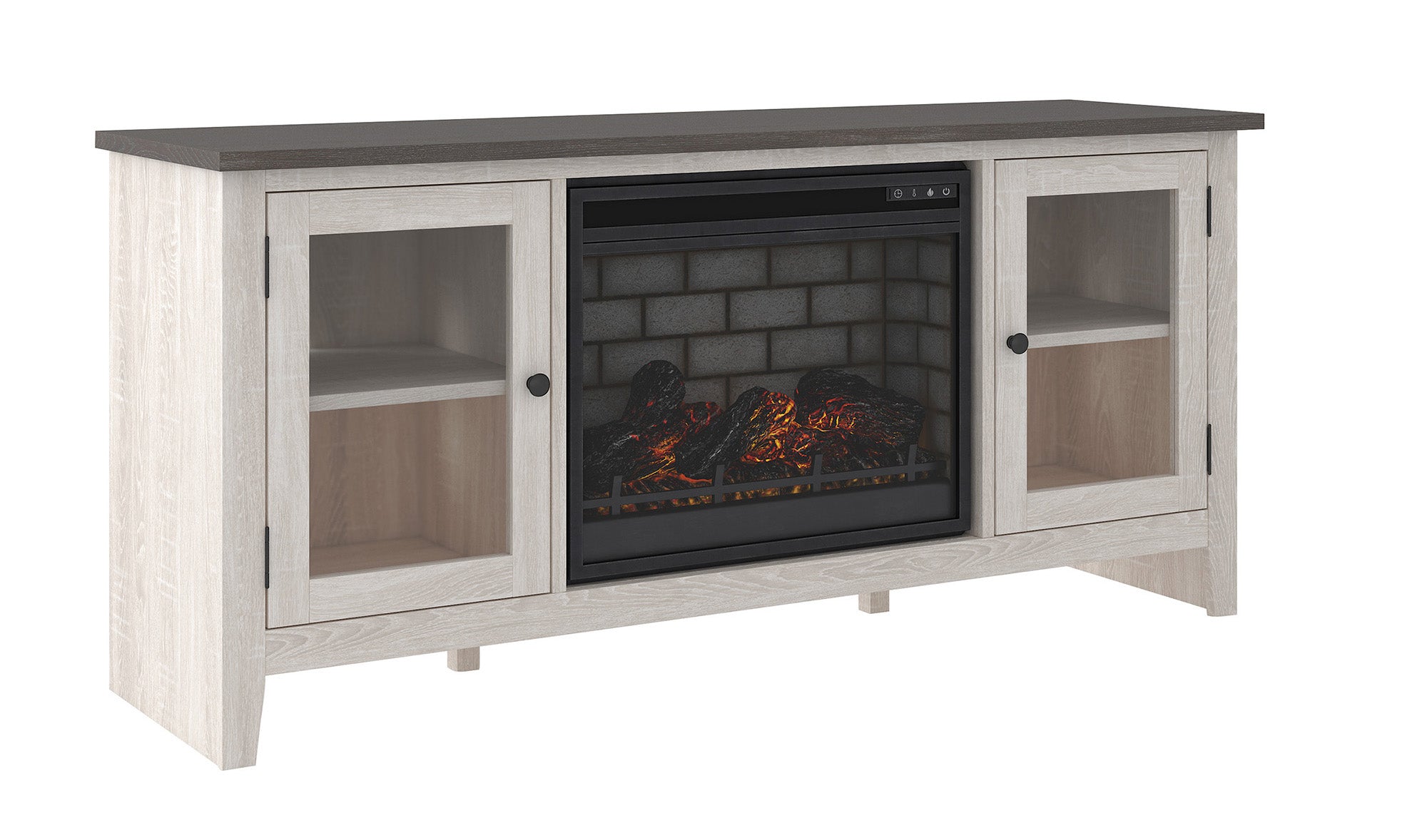 Dorrinson 60" TV Stand with Electric Fireplace