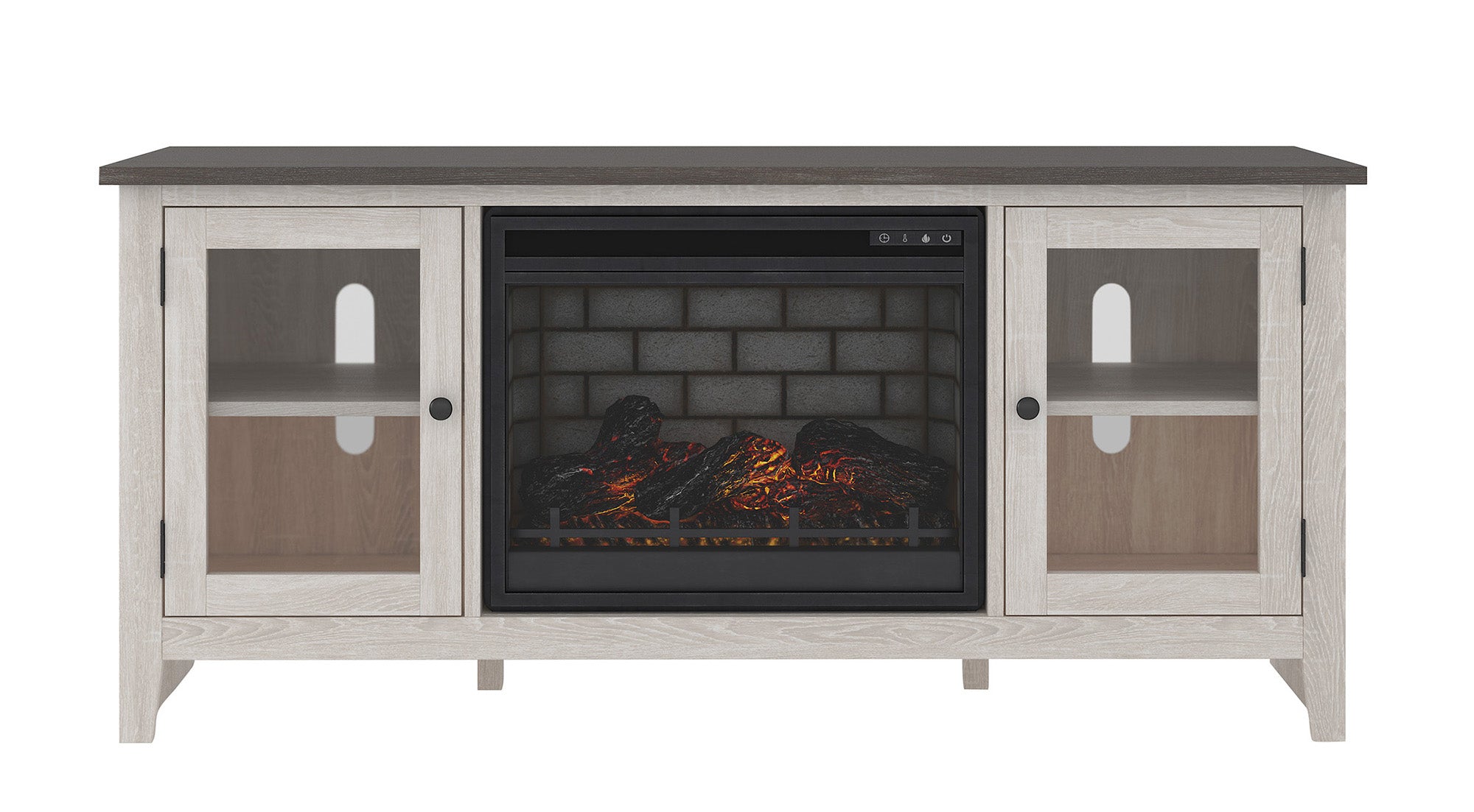 Dorrinson 60" TV Stand with Electric Fireplace