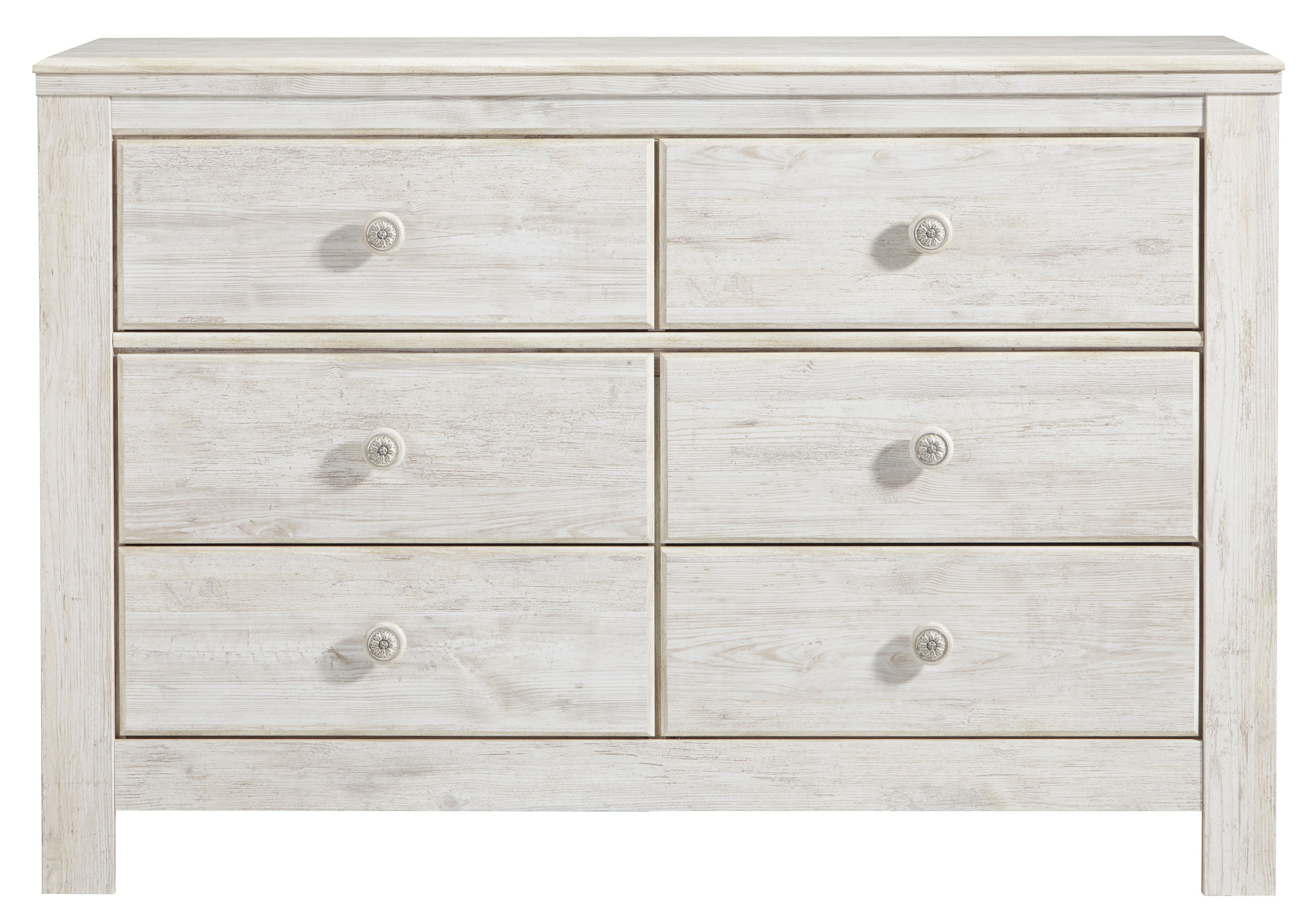 Paxberry Whitewash Dresser